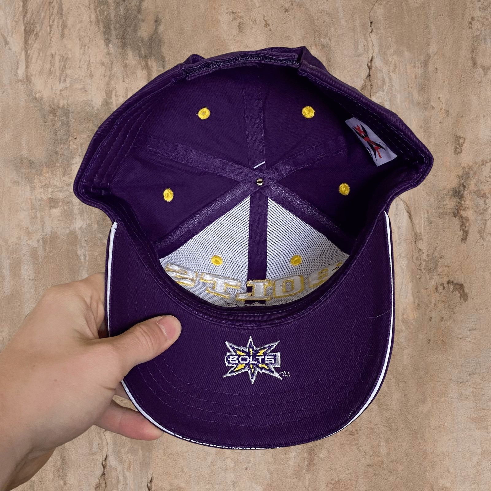 Vintage Vintage Y2K Birmingham Bolts XFL Hat OSFA Adjustable NWT Size ONE SIZE - 6 Thumbnail