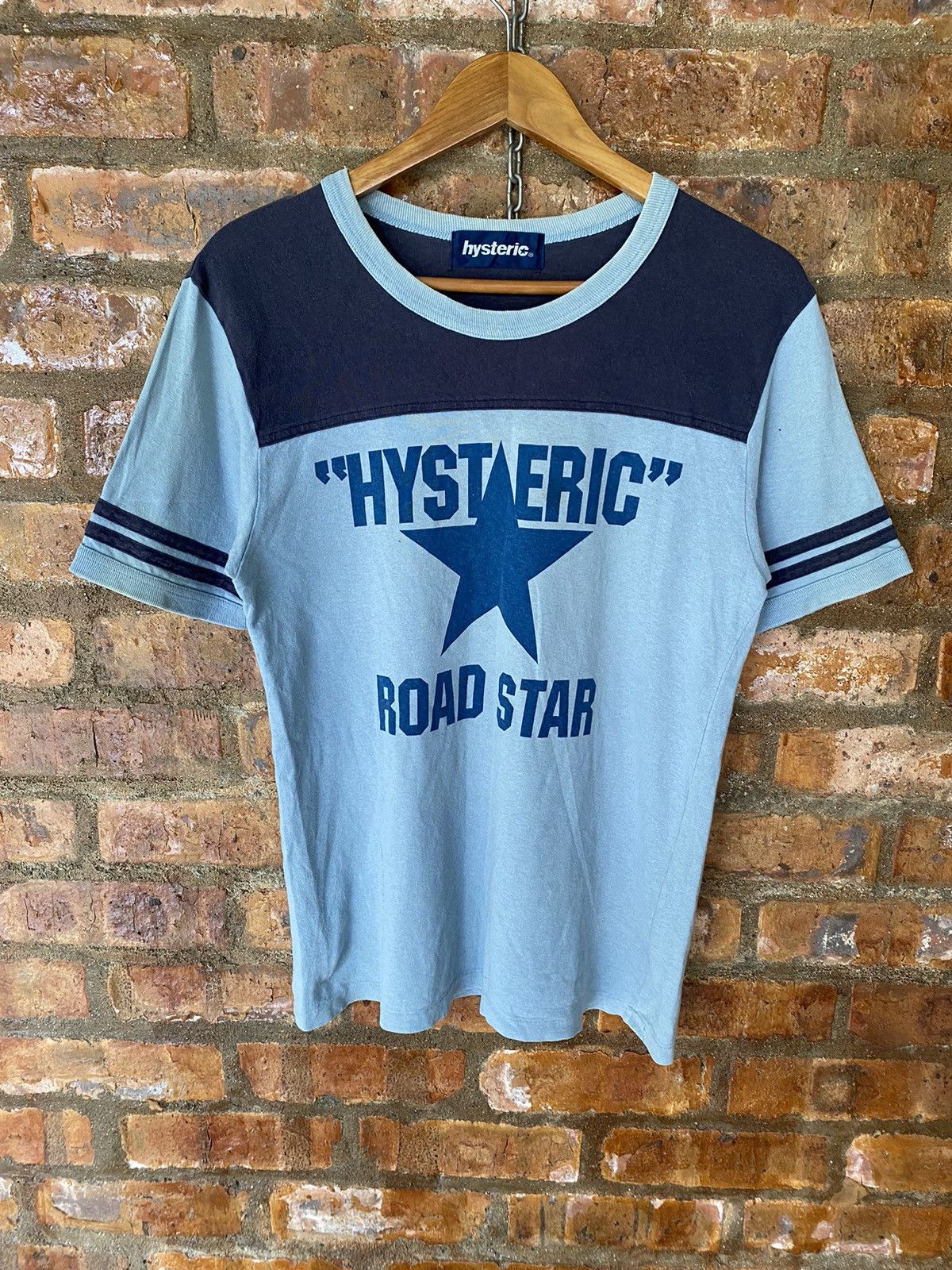 Hysteric Glamour 1990s Hysteric Road Star raglan tee Size US M / EU 48-50 / 2 - 2 Thumbnail