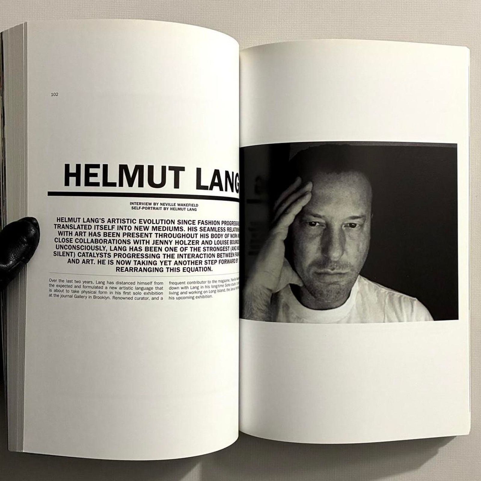 Helmut Lang × Marc by Marc Jacobs × Vivienne Westwood The Journal contemporary JUERGEN TELLER Helmut lang & others Size ONE SIZE - 2 Thumbnail