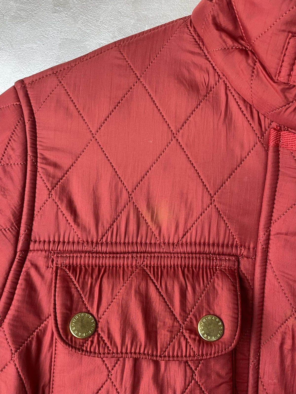 Barbour Barbour International Womens Quilted Jacket Size UK 12 Size M / US 6-8 / IT 42-44 - 10 Thumbnail