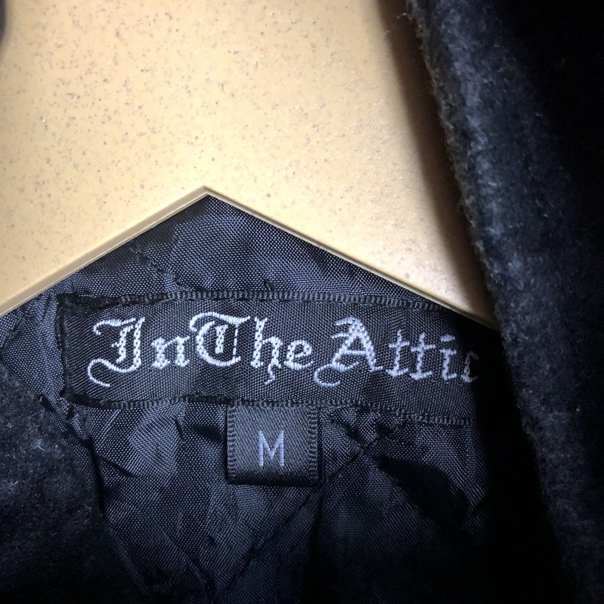 In The Attic In the Attic Black Hoodie Bombers Jacket #A388 Size US S / EU 44-46 / 1 - 12 Thumbnail