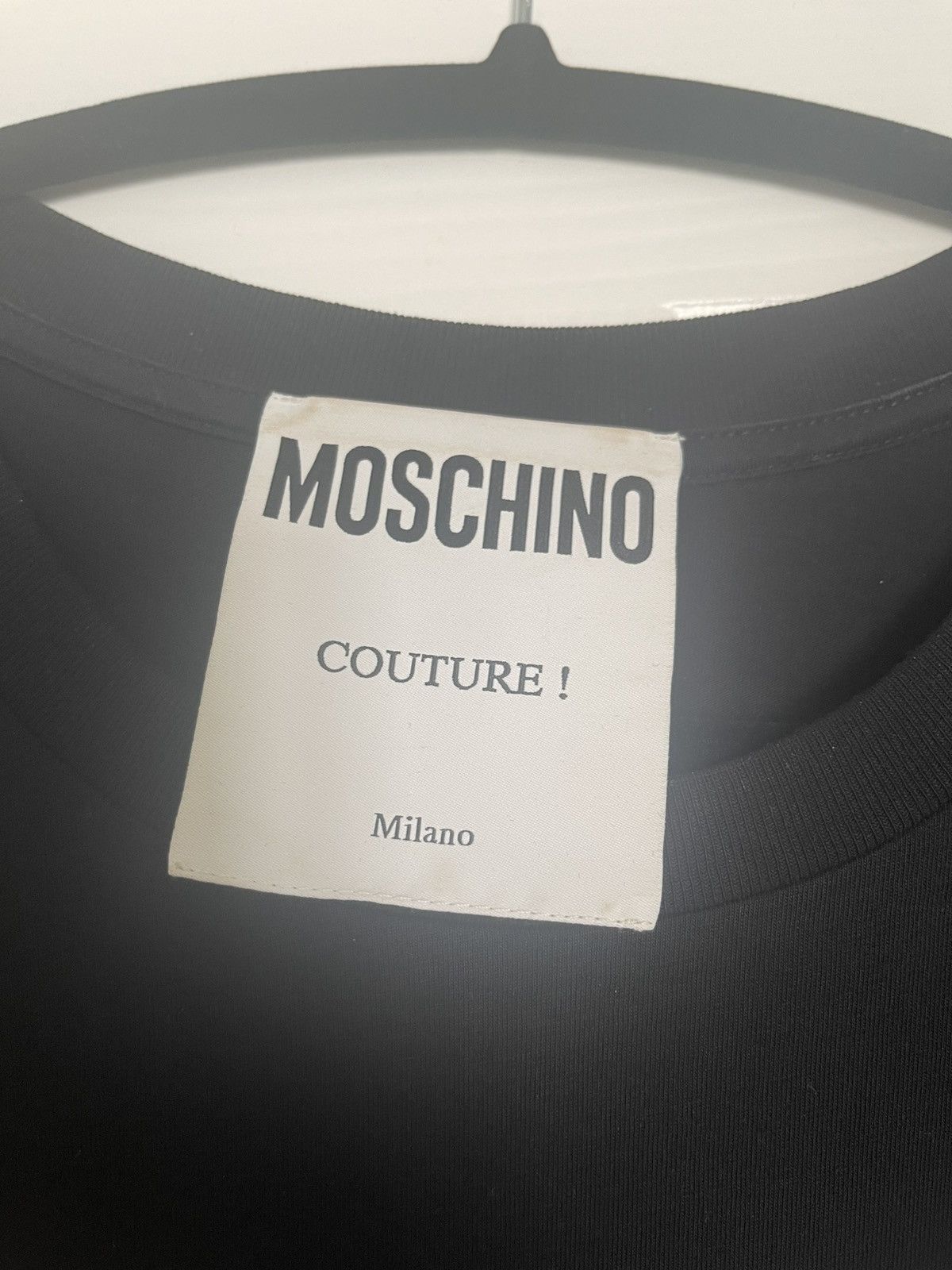 Moschino Moschino Couture Crystal-embellished t shirt Size US L / EU 52-54 / 3 - 4 Thumbnail