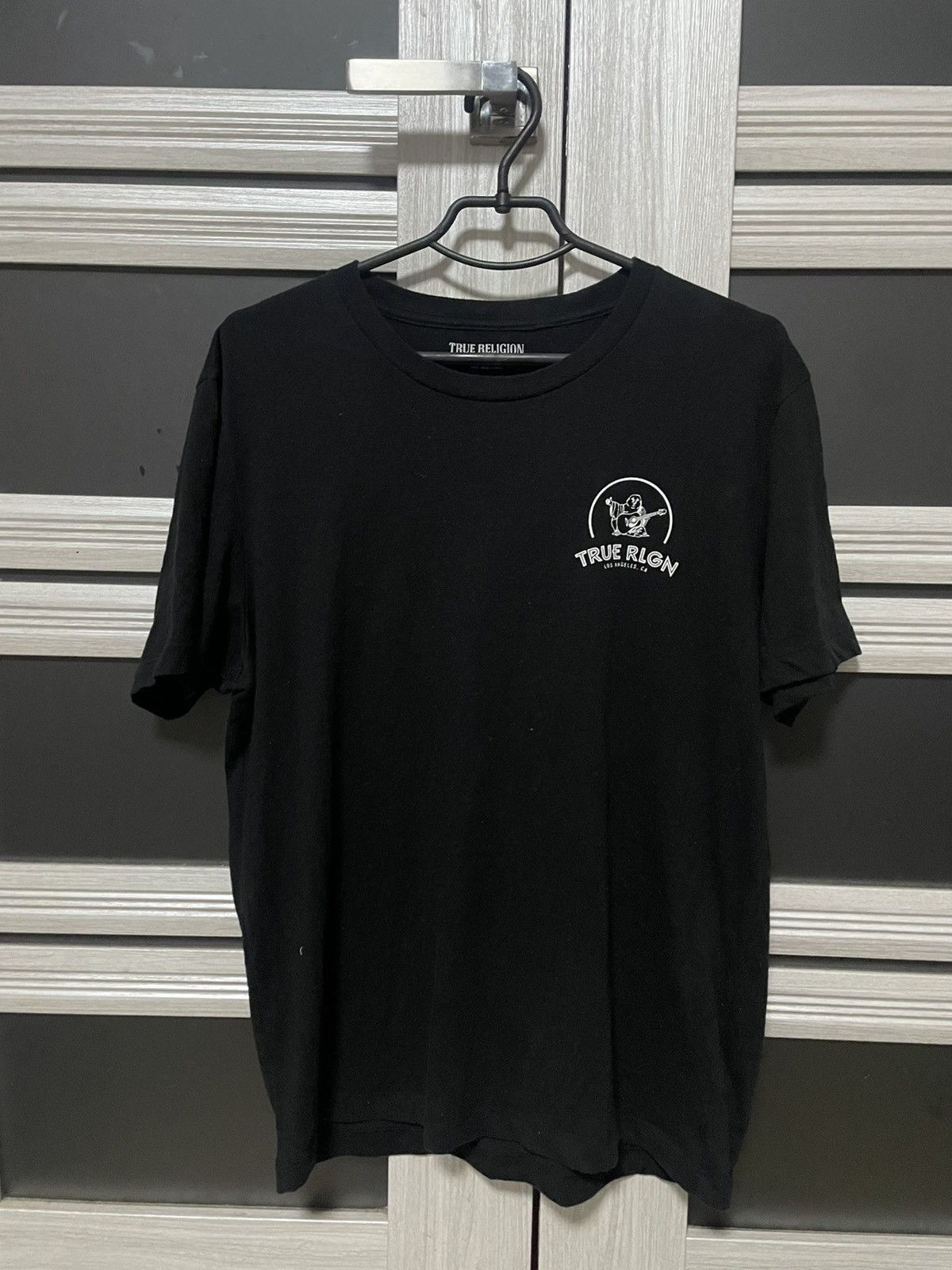 True Religion Vintage Y2K True Religion Guitar Logo T-Shirt Black Size US L / EU 52-54 / 3 - 2 Thumbnail
