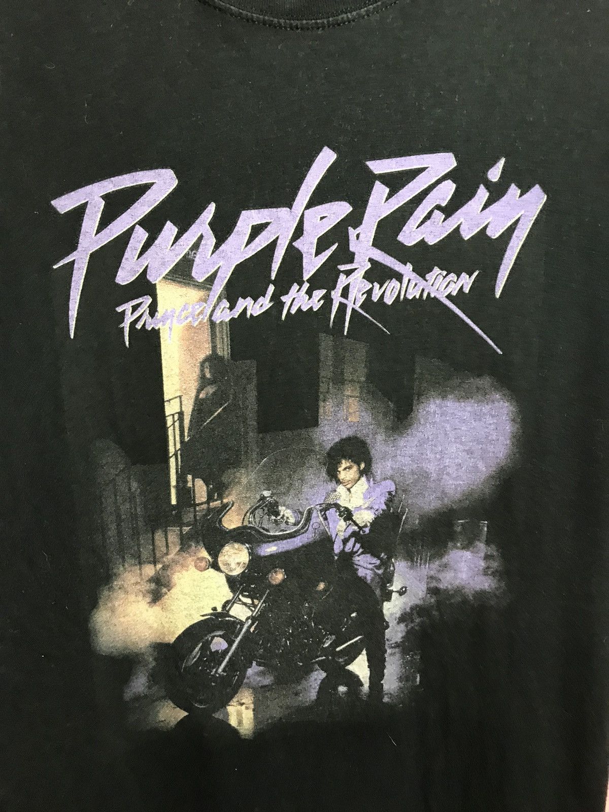 Band Tees × Vintage Vintage Prince Purple rain streetwear band tee Size US L / EU 52-54 / 3 - 3 Thumbnail