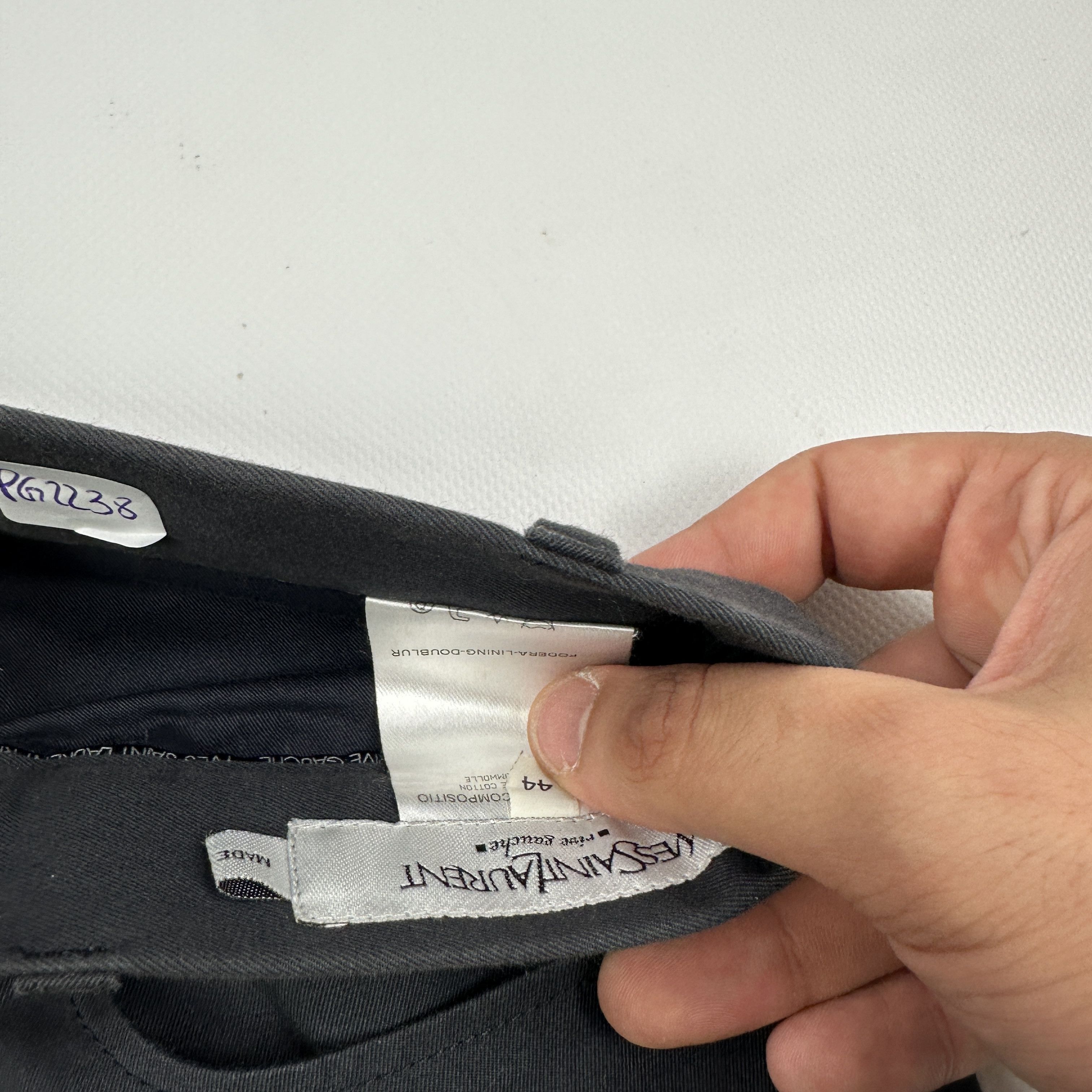 Yves Saint Laurent Pantaloni Chino Yves Saint Laurent Rive Gauche Cotone- 44 IT Size US 30 / EU 46 - 5 Thumbnail