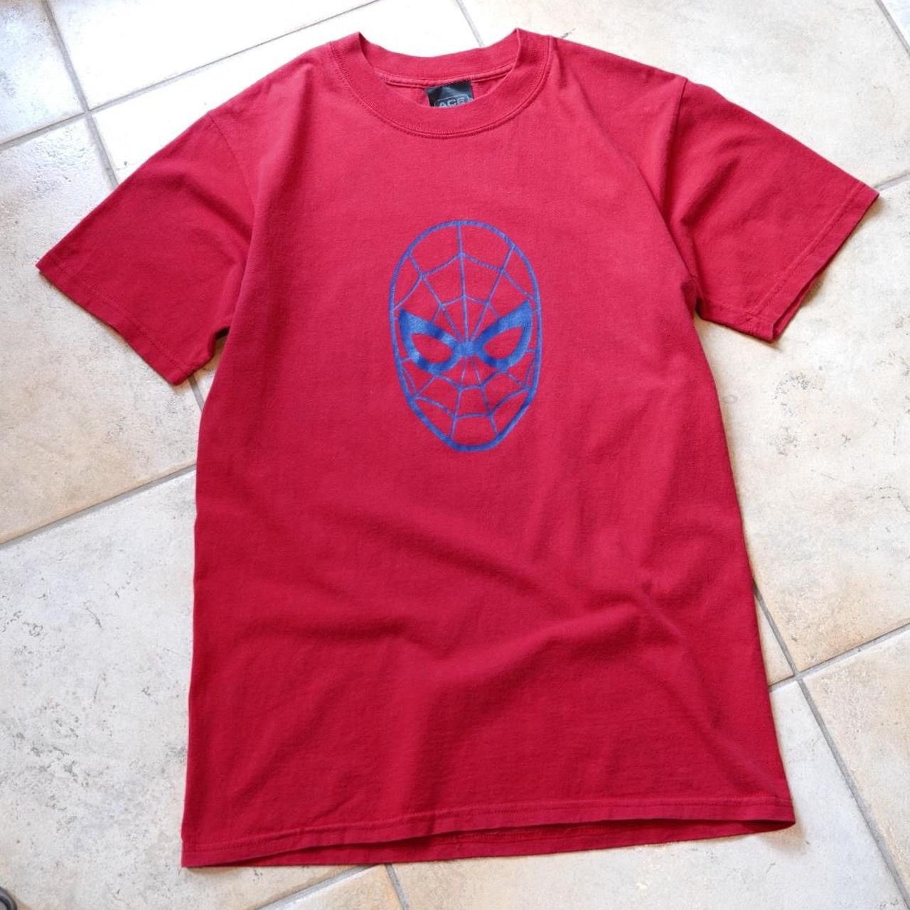 Marvel Comics × Vintage Vintage 90s Spider-Man Graphic T-Shirt Sz S Made in England Size US S / EU 44-46 / 1 - 1 Thumbnail