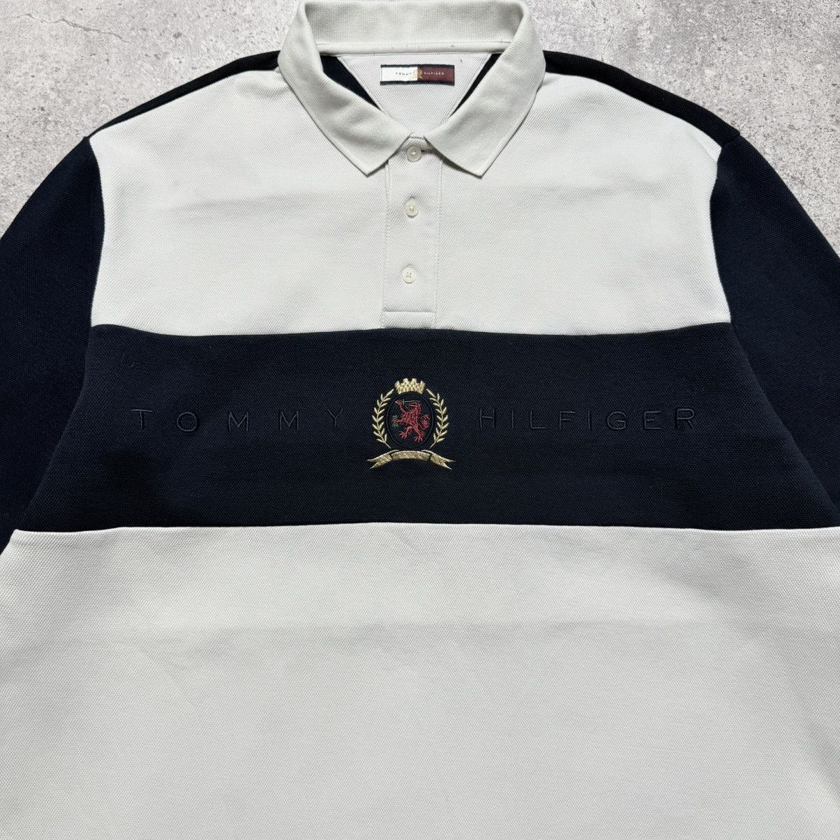 Tommy Hilfiger Tommy Hilfiger Rugby Polo Longsleeve Size US L / EU 52-54 / 3 - 3 Thumbnail