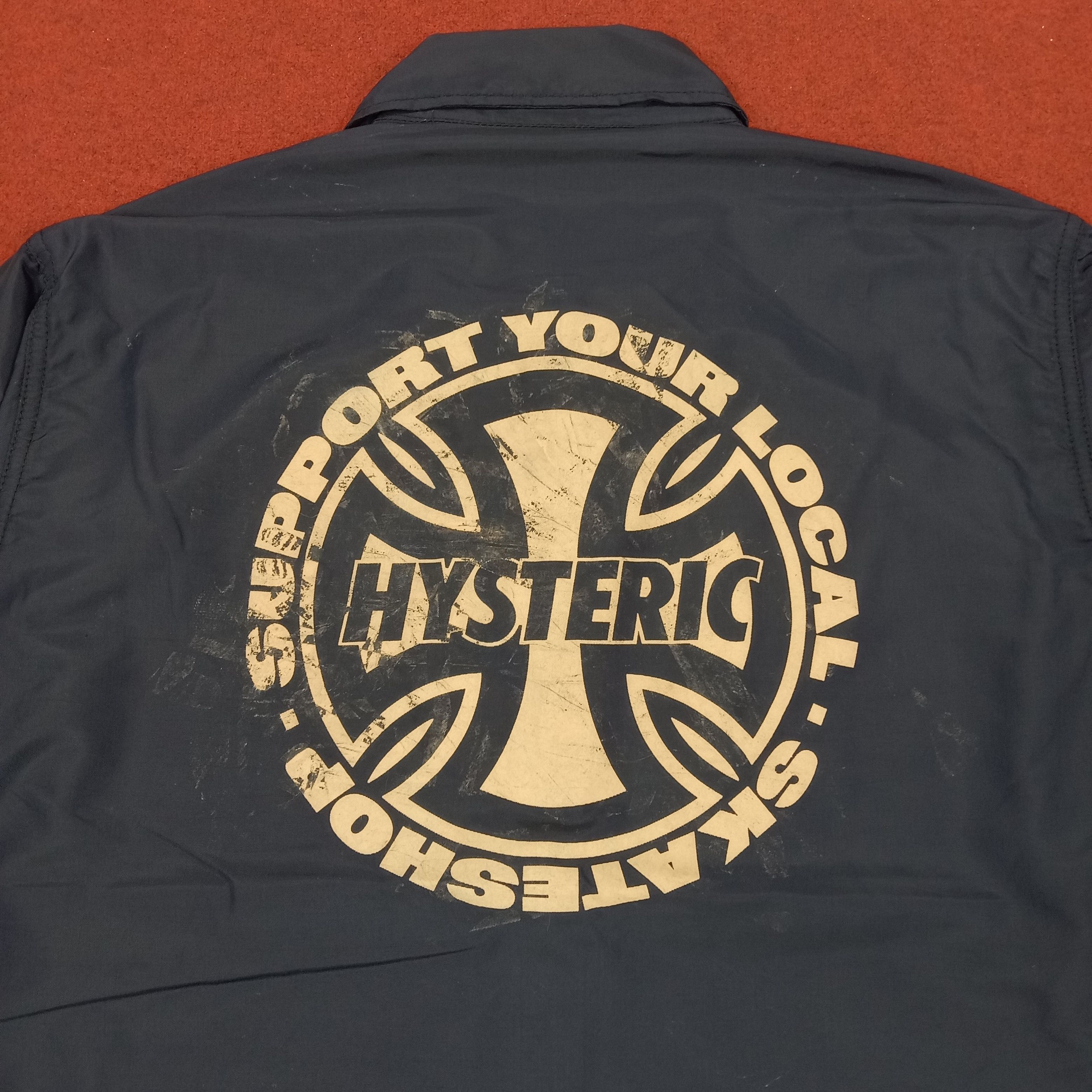Hysteric Glamour Hysteric Glamour Japanese Brand Windbreaker Jacket Style Size US M / EU 48-50 / 2 - 2 Thumbnail