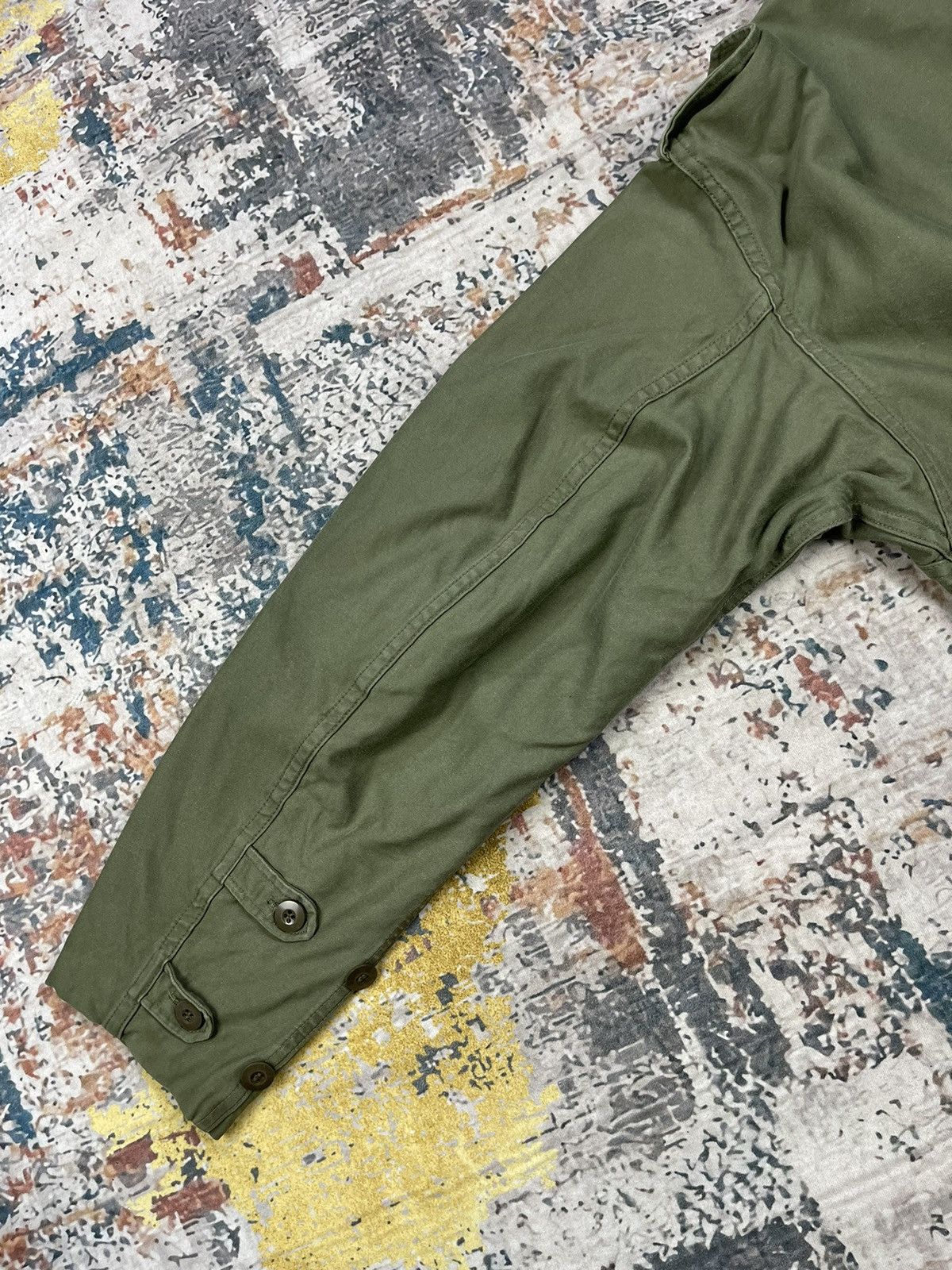 Vintage Vtg 70s KL Seyntex Dutch Army Military Field Jackets Size US L / EU 52-54 / 3 - 8 Thumbnail