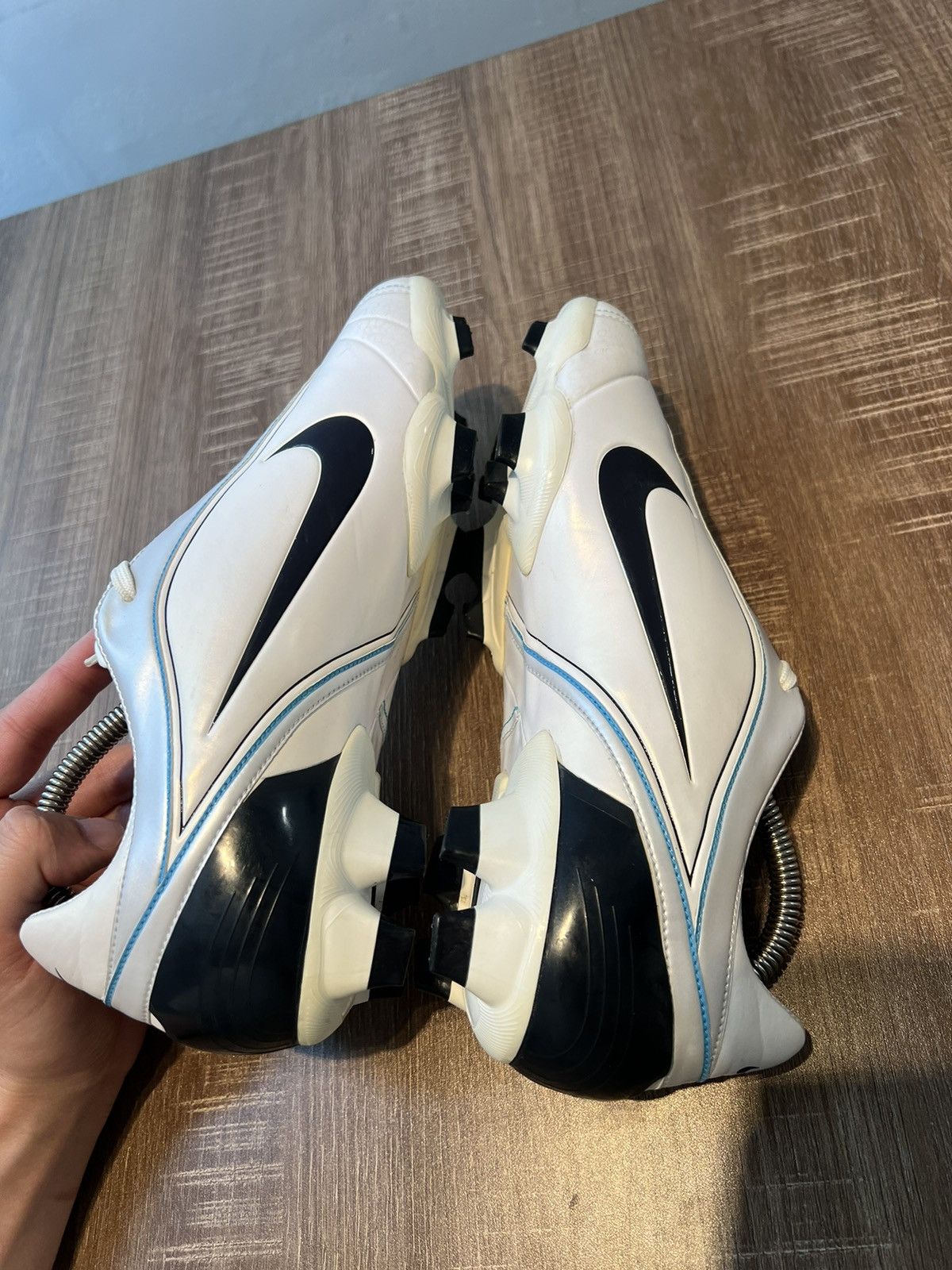 Nike Vintage Nike Sample First 2 Pro Boots Soccer 9.5 size Rare Size US 9.5 / EU 42-43 - 5 Thumbnail