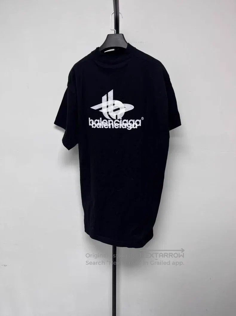 Balenciaga Balenciaga Letter print round neck short-sleeve T-shirt Size US S / EU 44-46 / 1 - 2 Thumbnail
