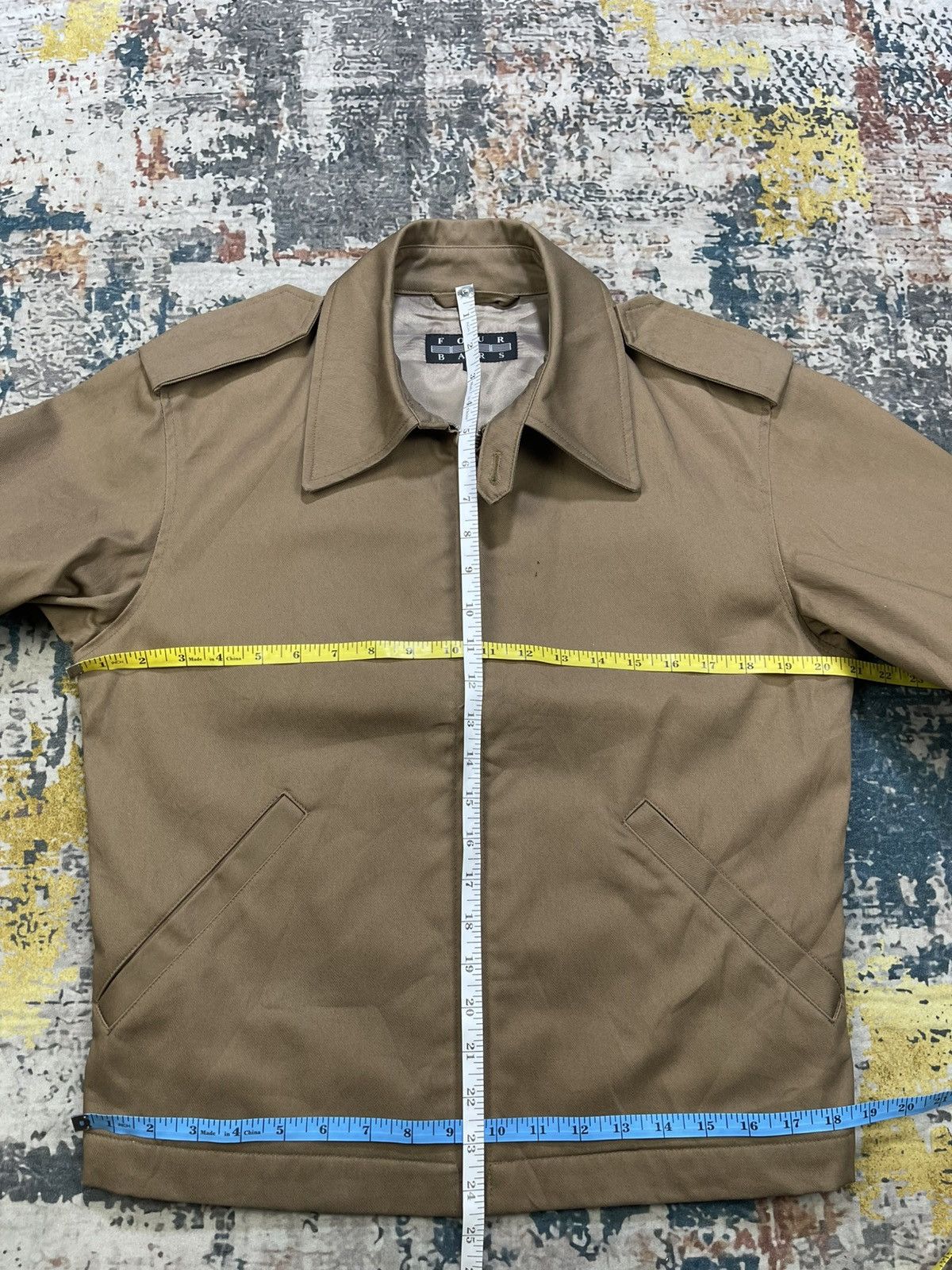 Japanese Brand Vtg Four Bars U.S Navy Uniform Theme Work Jacket Size US S / EU 44-46 / 1 - 2 Thumbnail