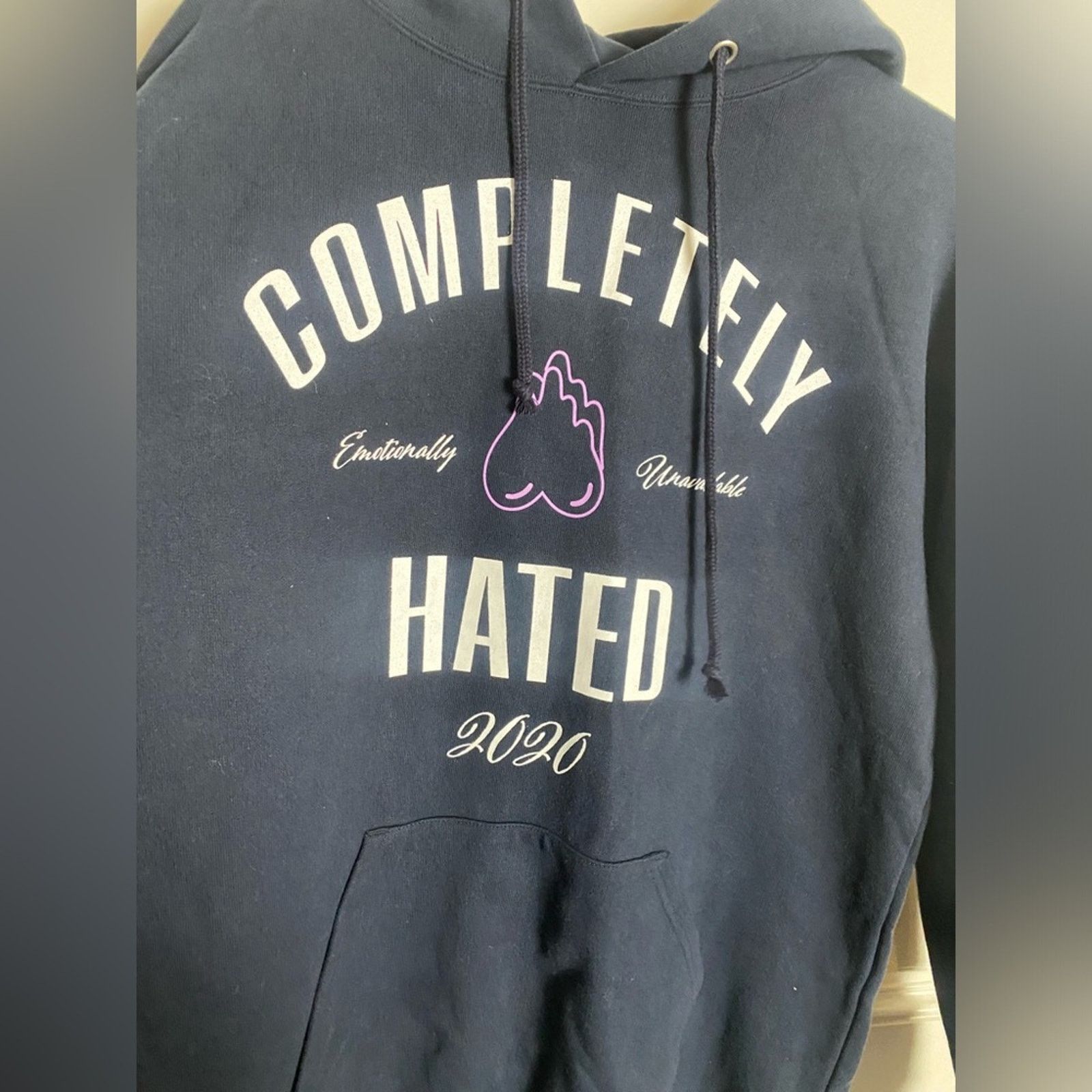 Emotionally Unavailable EMOTIONALLY UNAVAILABLE HEART LOGO BLUE M Size US M / EU 48-50 / 2 - 3 Thumbnail