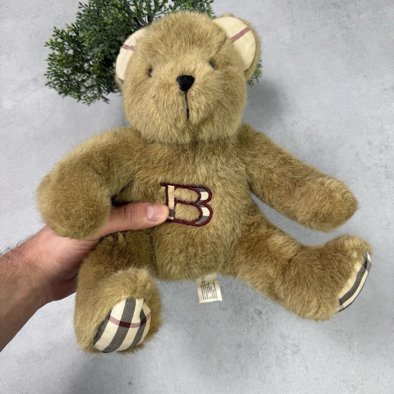 Burberry Burberry Vintage Beige Nova Check Plush Teddy Bear Size ONE SIZE - 2 Thumbnail