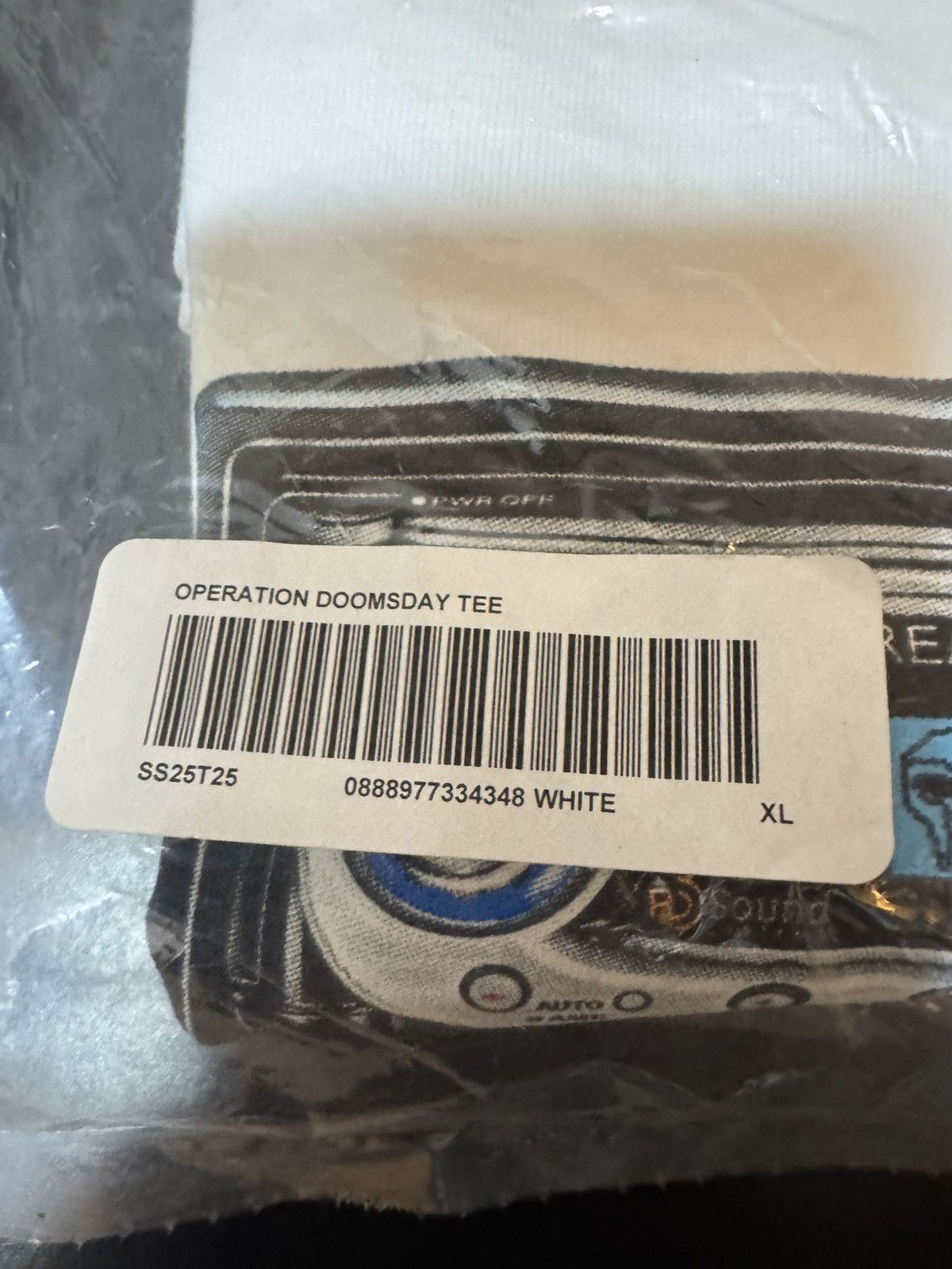 Supreme Supreme operation doomsday / receiver tee Size US XL / EU 56 / 4 - 4 Thumbnail