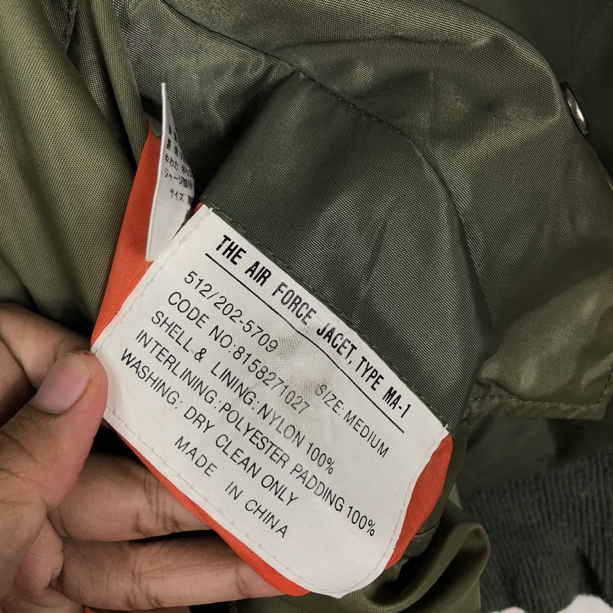 Japanese Brand 🔥RIOT RIOT VINTAGE BOMBER JACKET MA-1 REVERSIBLE MILITARY Size US M / EU 48-50 / 2 - 22 Thumbnail
