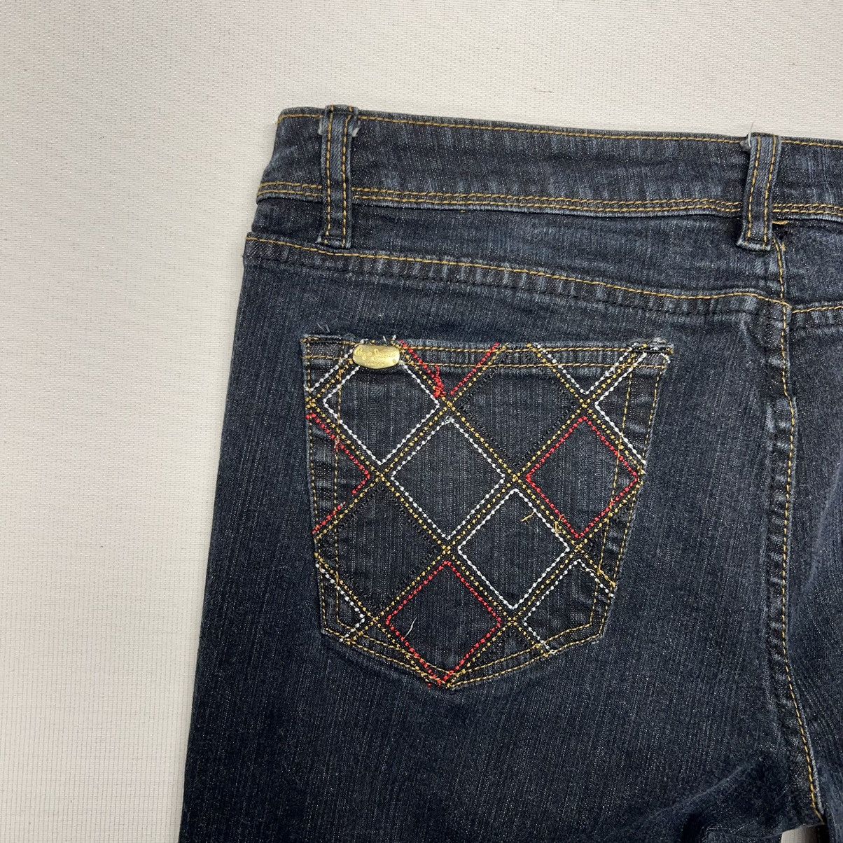 Pepe Jeans × Vintage VTG Pepe Jeans Blue Flared Bootcut London Pocket Patch Y2K Size 34" / US 12 / IT 48 - 12 Thumbnail