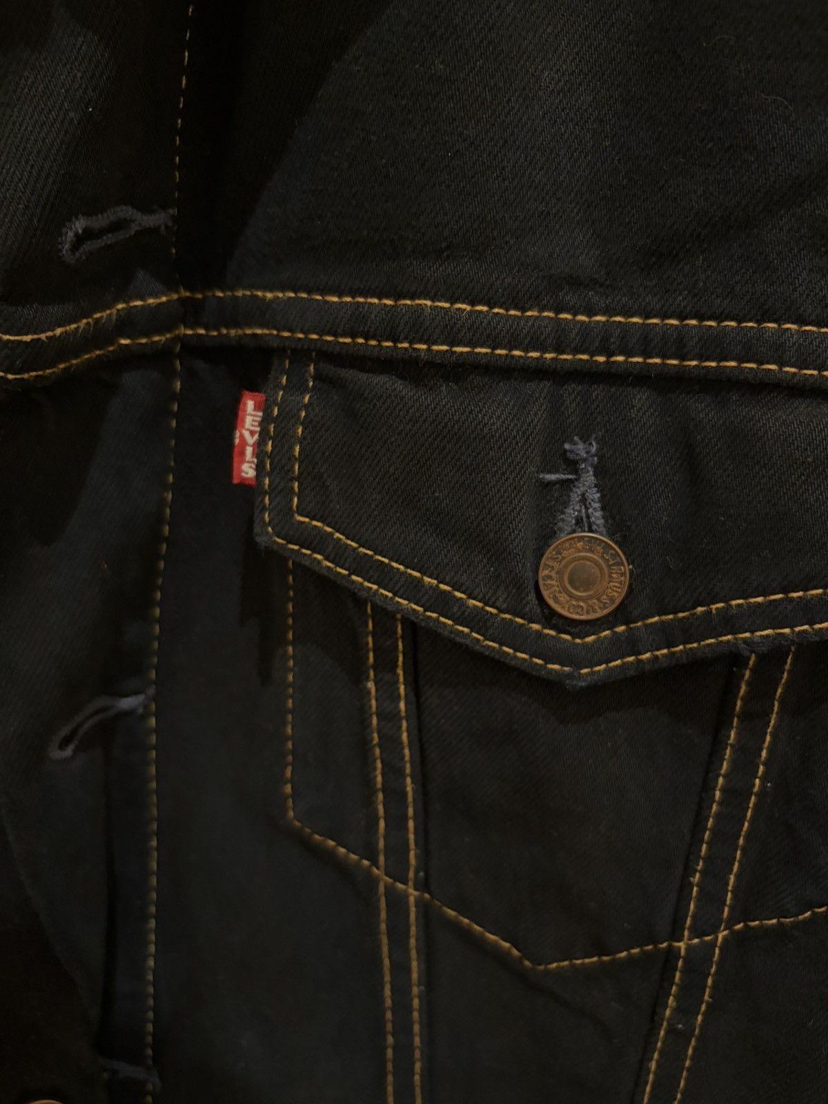 Levi's Vintage Dyed Levi’s Denim Jacket Size US L / EU 52-54 / 3 - 2 Thumbnail