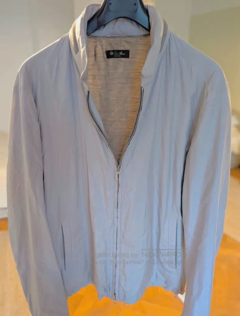 Loro Piana Loro Piana All real silk bomber jacket Size US XL / EU 56 / 4 - 1 Thumbnail