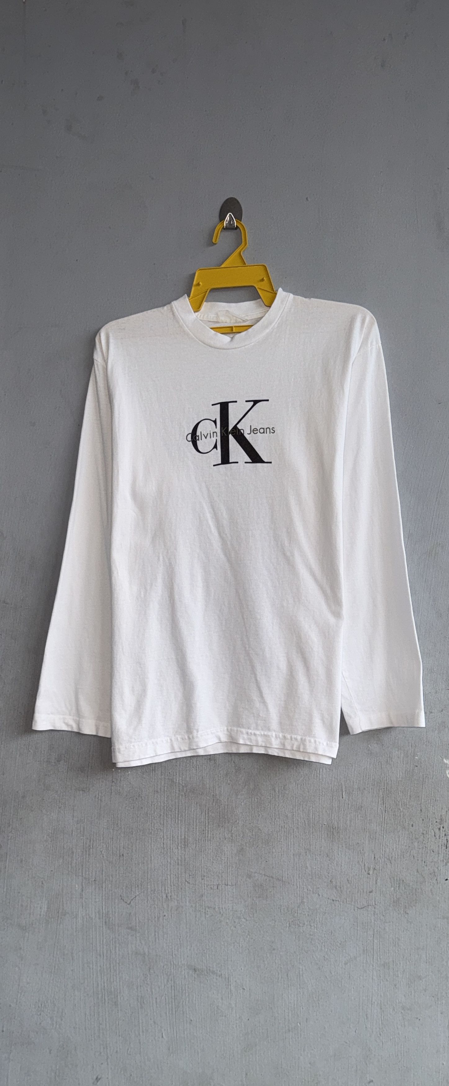 Calvin Klein Calvin Klein Long Sleeve Vintage Shirt Size US M / EU 48-50 / 2 - 1 Thumbnail