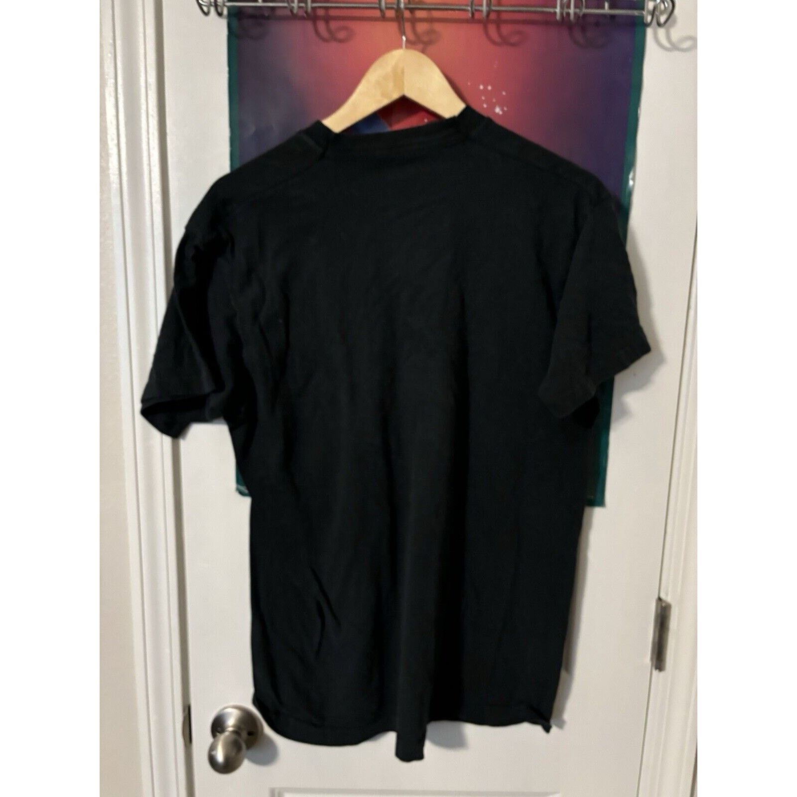 Other Vintage Faded Black Blank Shirt Size Unknown Brand Unknown Size US L / EU 52-54 / 3 - 5 Thumbnail