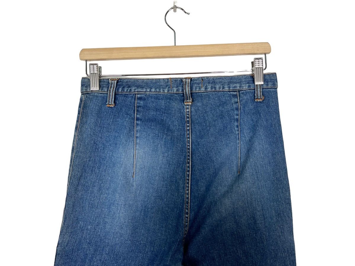 CABANE de ZUCCa × Issey Miyake × Zucca 🔥 ZUCCA BUTTON SIDE DENIM Size 28" / US 6 / IT 42 - 8 Thumbnail