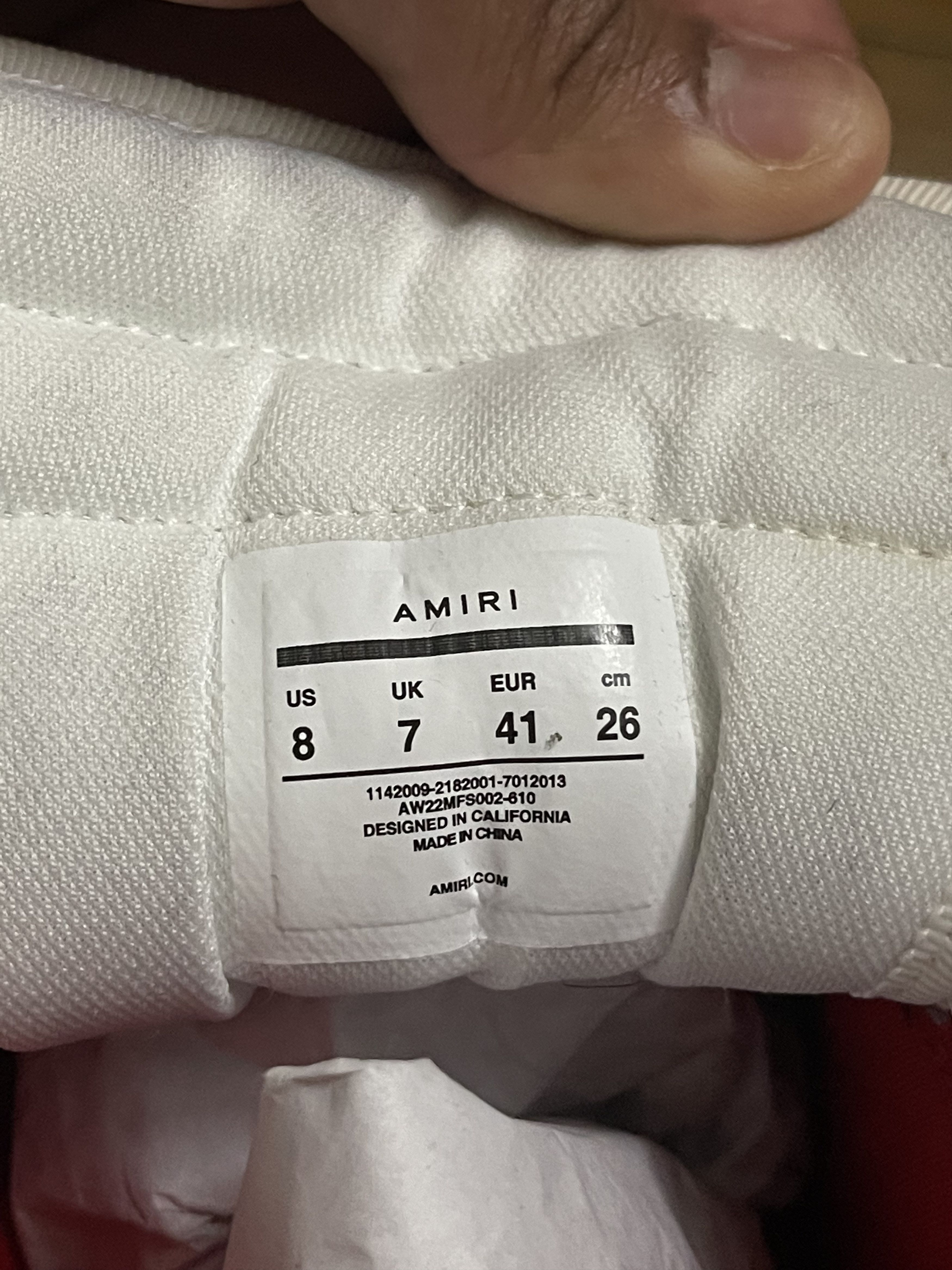 Amiri Amiri skeleton sneakers Size US 8 / EU 41 - 3 Thumbnail