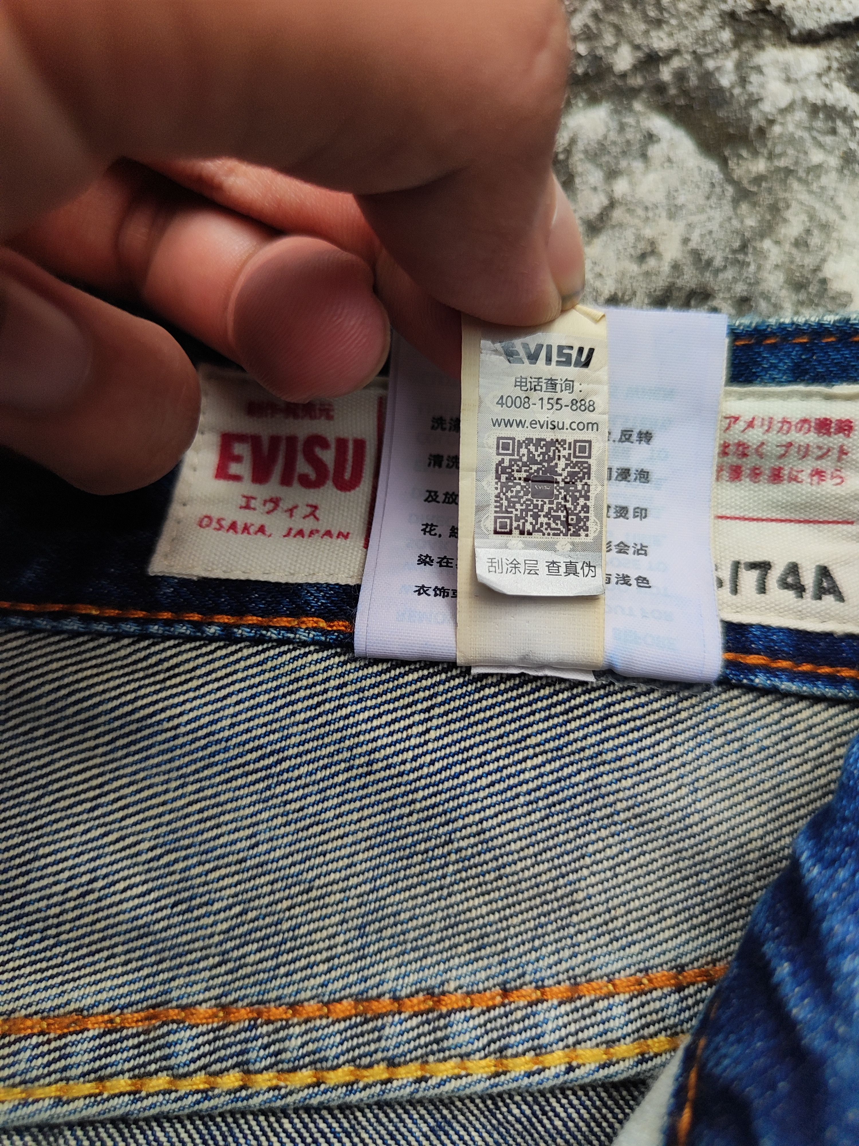 Evisu Evisu Seagull Baggy Size US 29 - 8 Thumbnail