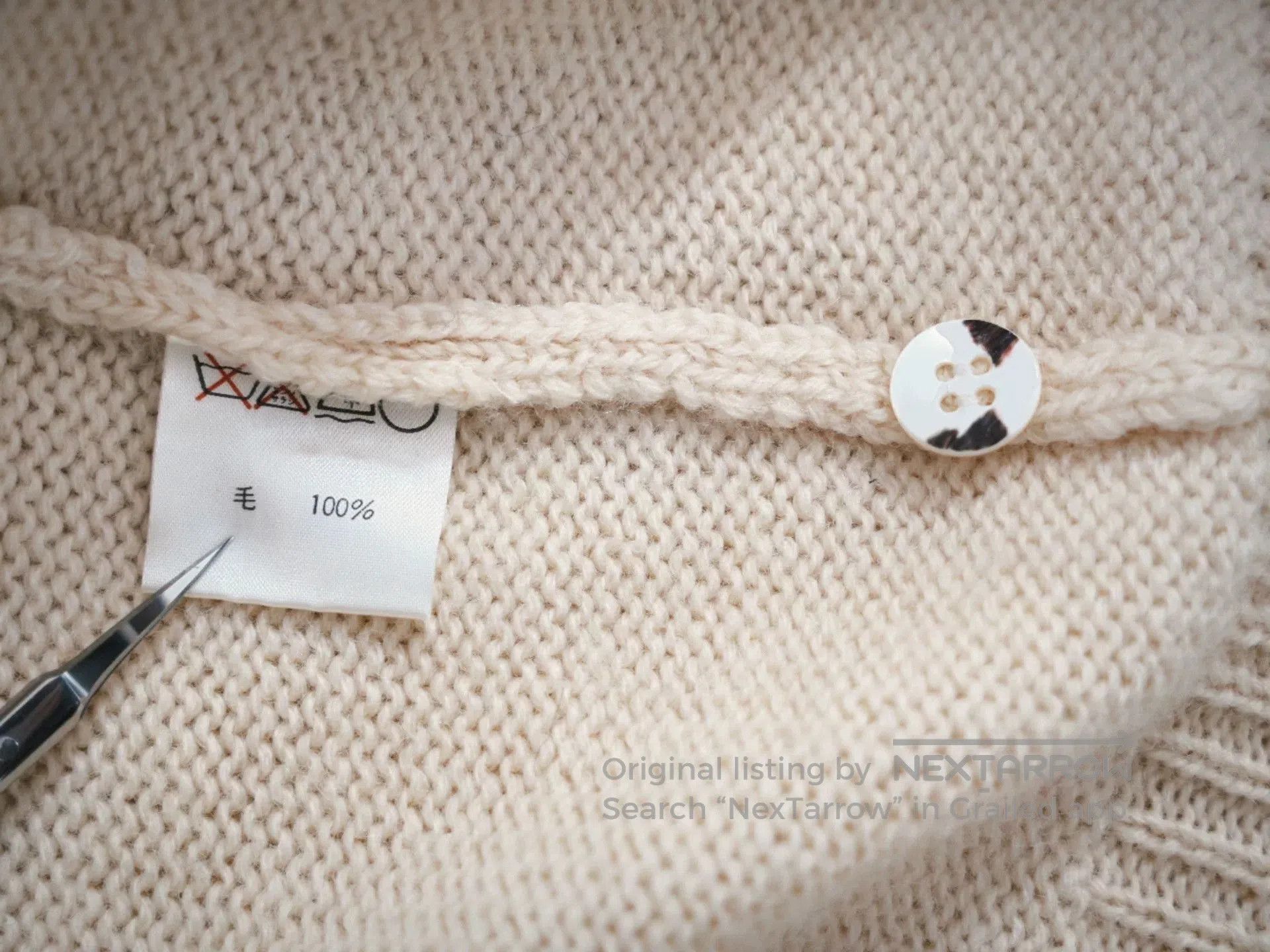 Issey Miyake issey miyake floral knitted cardigan. Size M / US 6-8 / IT 42-44 - 8 Thumbnail