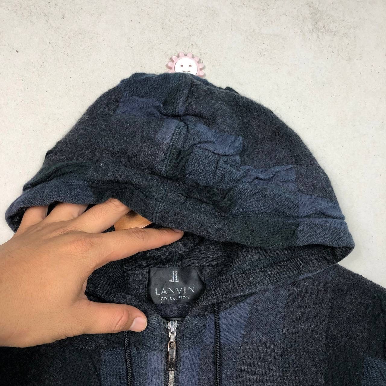 Designer × Lanvin Lanvin Full Zipper Striped Hoodie Size US S / EU 44-46 / 1 - 6 Thumbnail