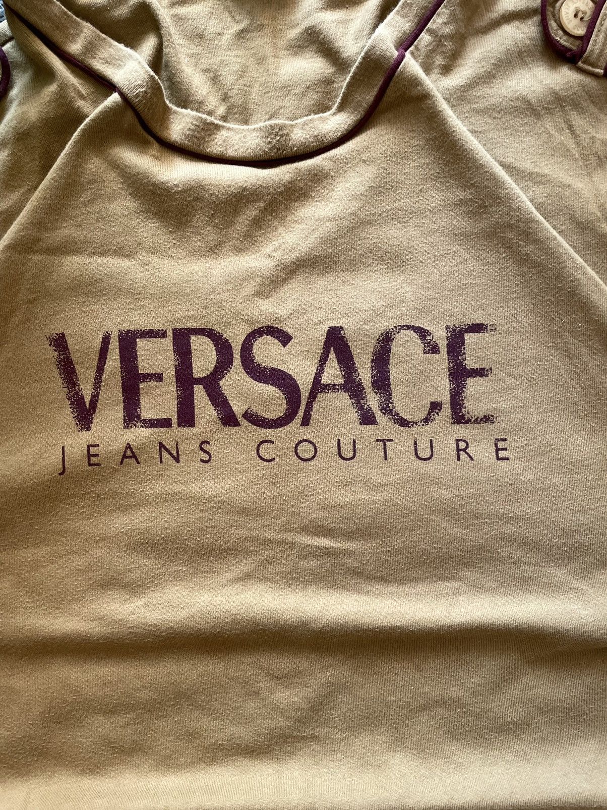 Versace × Vintage Versace Long-sleeve Streetwear Vintage Big Logo Rare Size US L / EU 52-54 / 3 - 9 Thumbnail