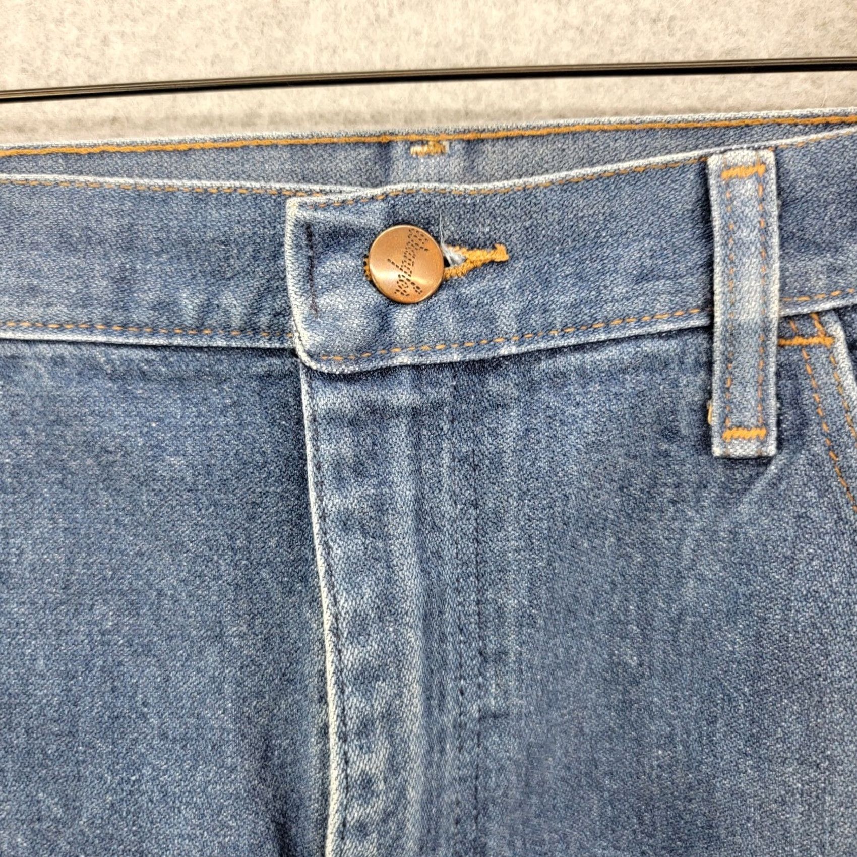 Wrangler Wrangler Jeans Bootcut 38 x 33 Denim Cowboy Western 945NAV Men’s Regular Blue Denim Size 38 33 Boots Cowboy Western Workwear Jeans Mens Size US 38 / EU 54 - 3 Thumbnail