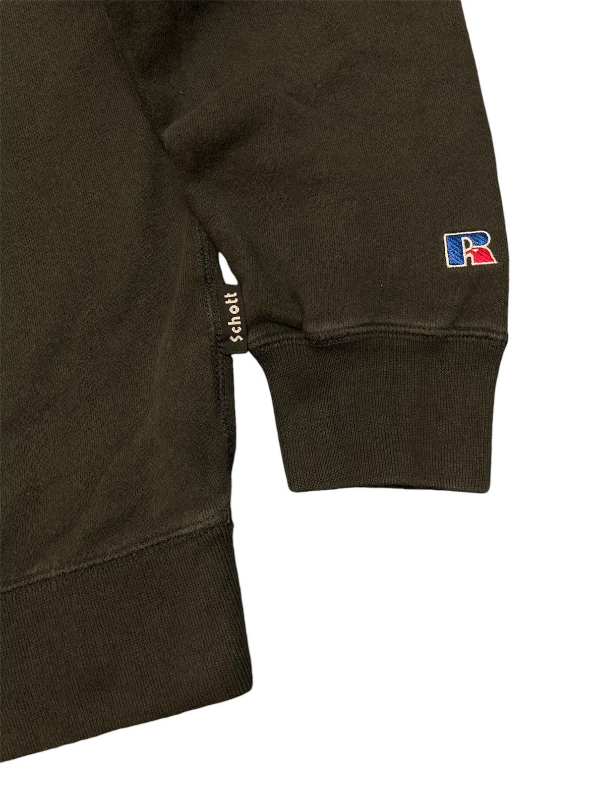 Russell Athletic Russell Athletic X Schott Crew Neck Sweatshirt Size US L / EU 52-54 / 3 - 5 Thumbnail