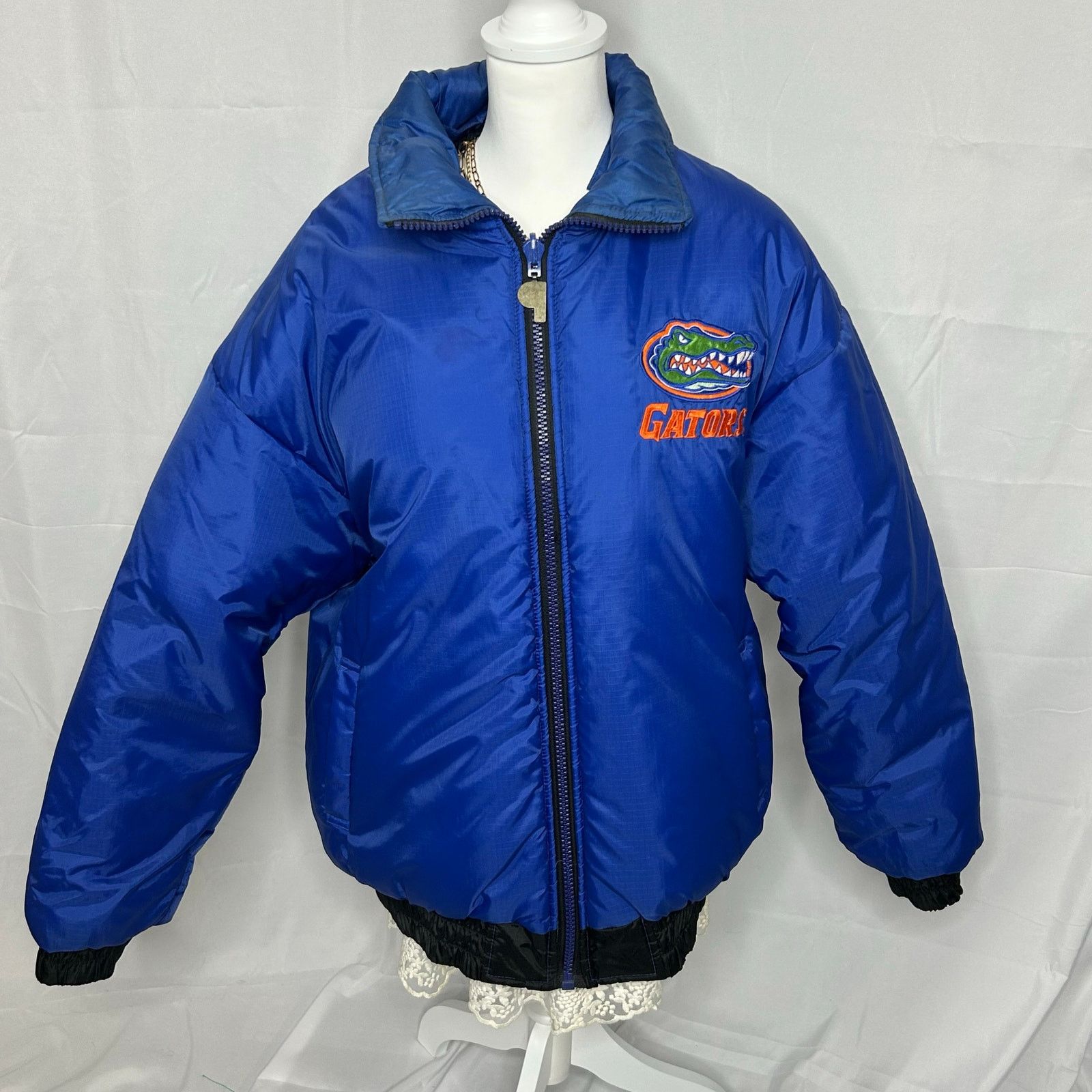 Pro Player Vintage Florida Gators Pro Player Reversible Puffer Jacket Size US L / EU 52-54 / 3 - 6 Thumbnail