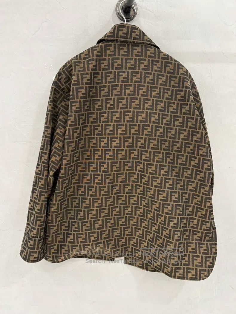 Fendi Fendi Logo Embellished Jacket Size XXS / US 00 / IT 34 - 4 Thumbnail