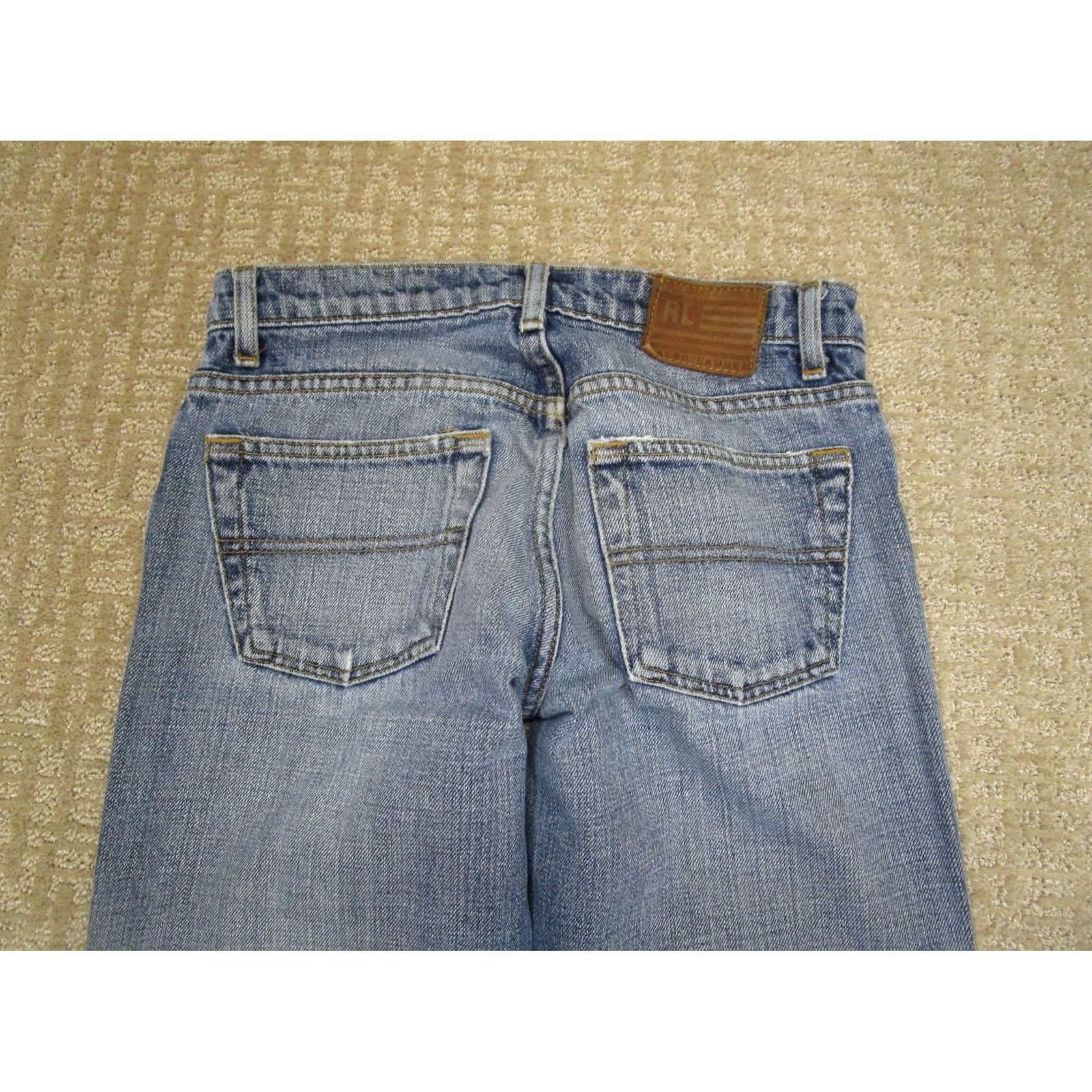 Polo Ralph Lauren Polo Ralph Lauren Jeans Women 2 Blue Light Wash Bootcut Low Rise 5-Pocket Denim Pants Mens? Wait Size 26" / US 2 / IT 38 - 4 Thumbnail