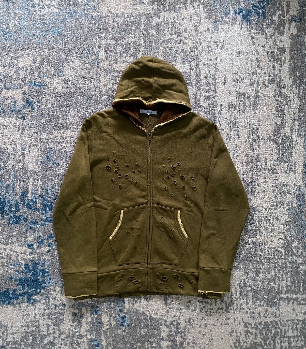 If Six Was Nine × Japanese Brand × Le Grande Bleu (L.G.B.) Japanes abahouse Distressed hoodie like numbernine Size US L / EU 52-54 / 3 - 1 Thumbnail