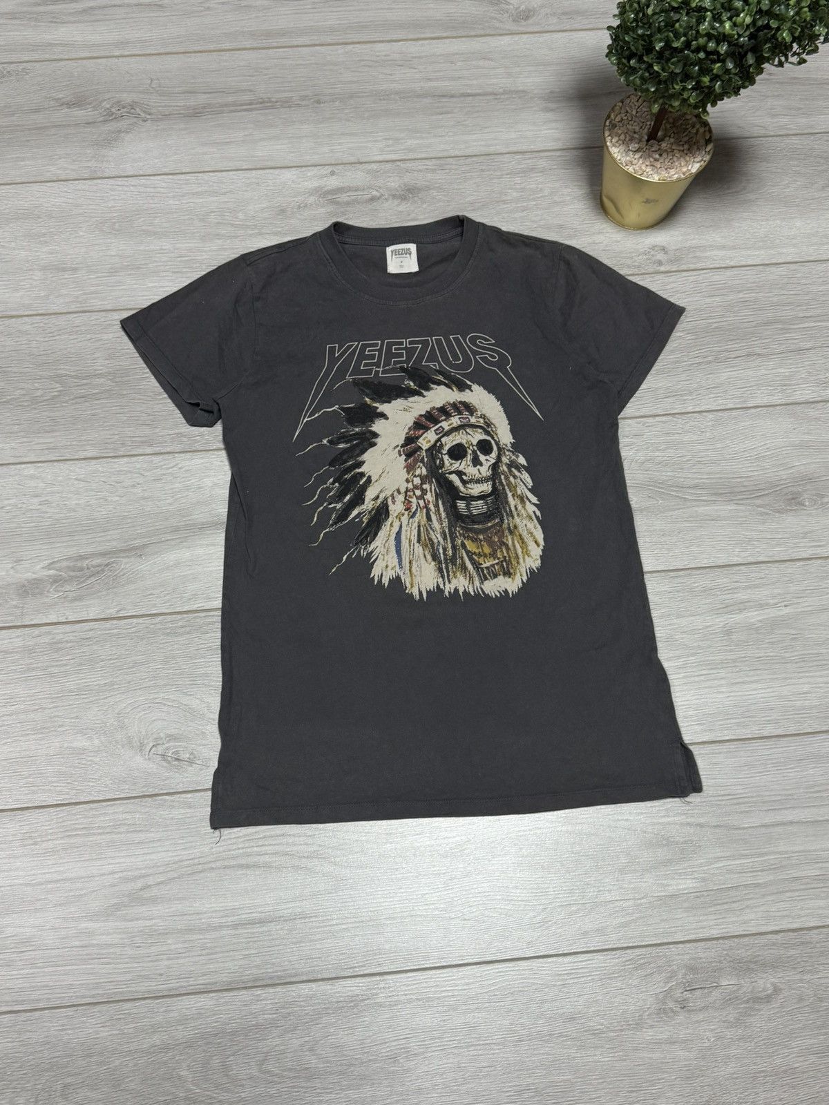 Kanye West Kanye West Yeezus Indian skull tee shirt Wes Lang Size US M / EU 48-50 / 2 - 5 Thumbnail