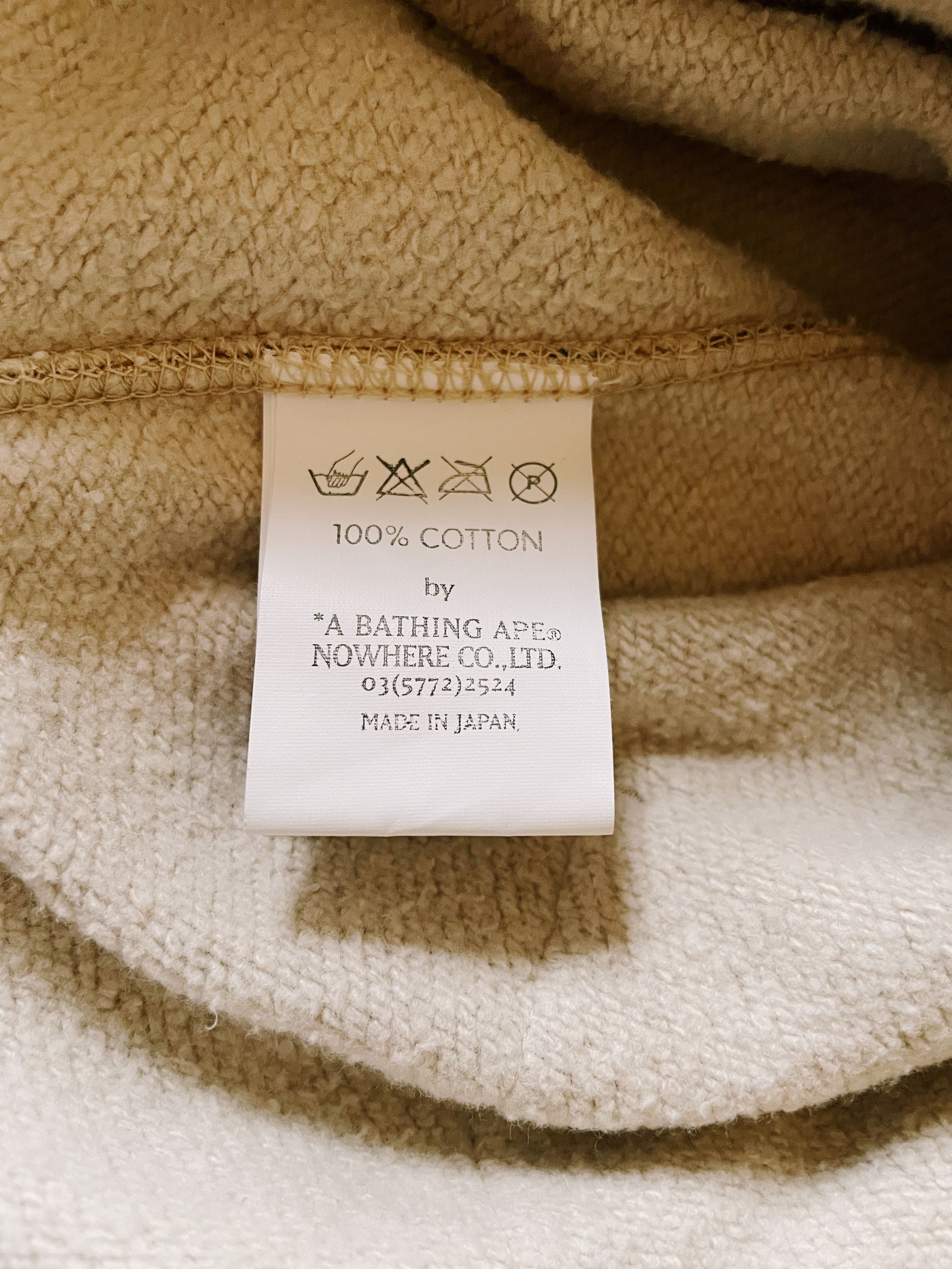 Bape Vintage Early Y2K Bape A Bathing Ape Desert Camo Zip Hoodie Size US M / EU 48-50 / 2 - 4 Thumbnail