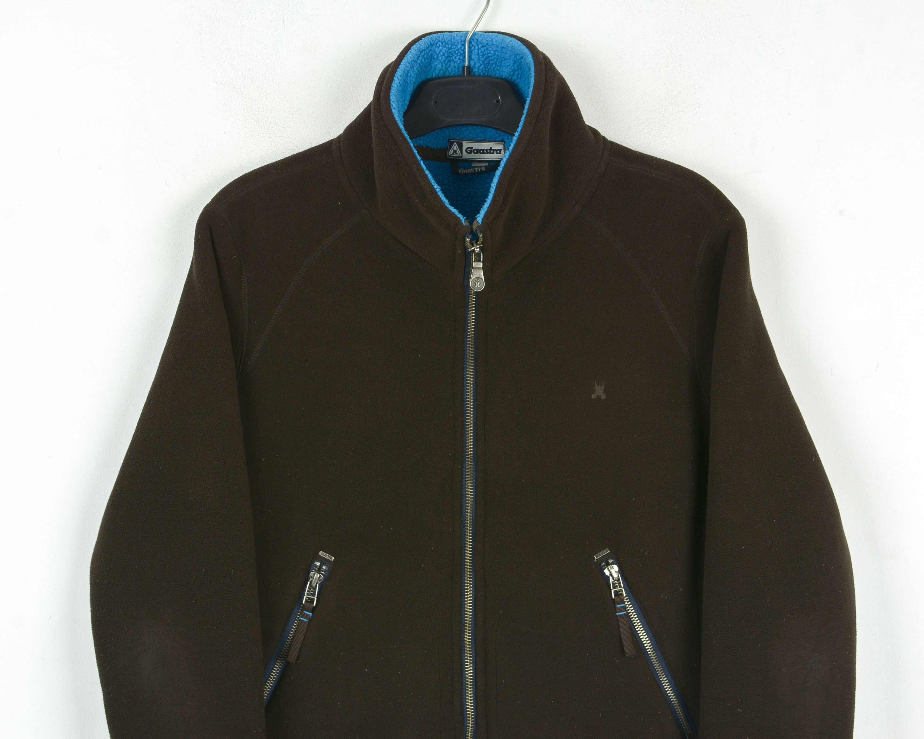 Other GAASTRA Women M Fleece Sherpa Jumper Zip Up Brown Jacket Size M / US 6-8 / IT 42-44 - 2 Thumbnail