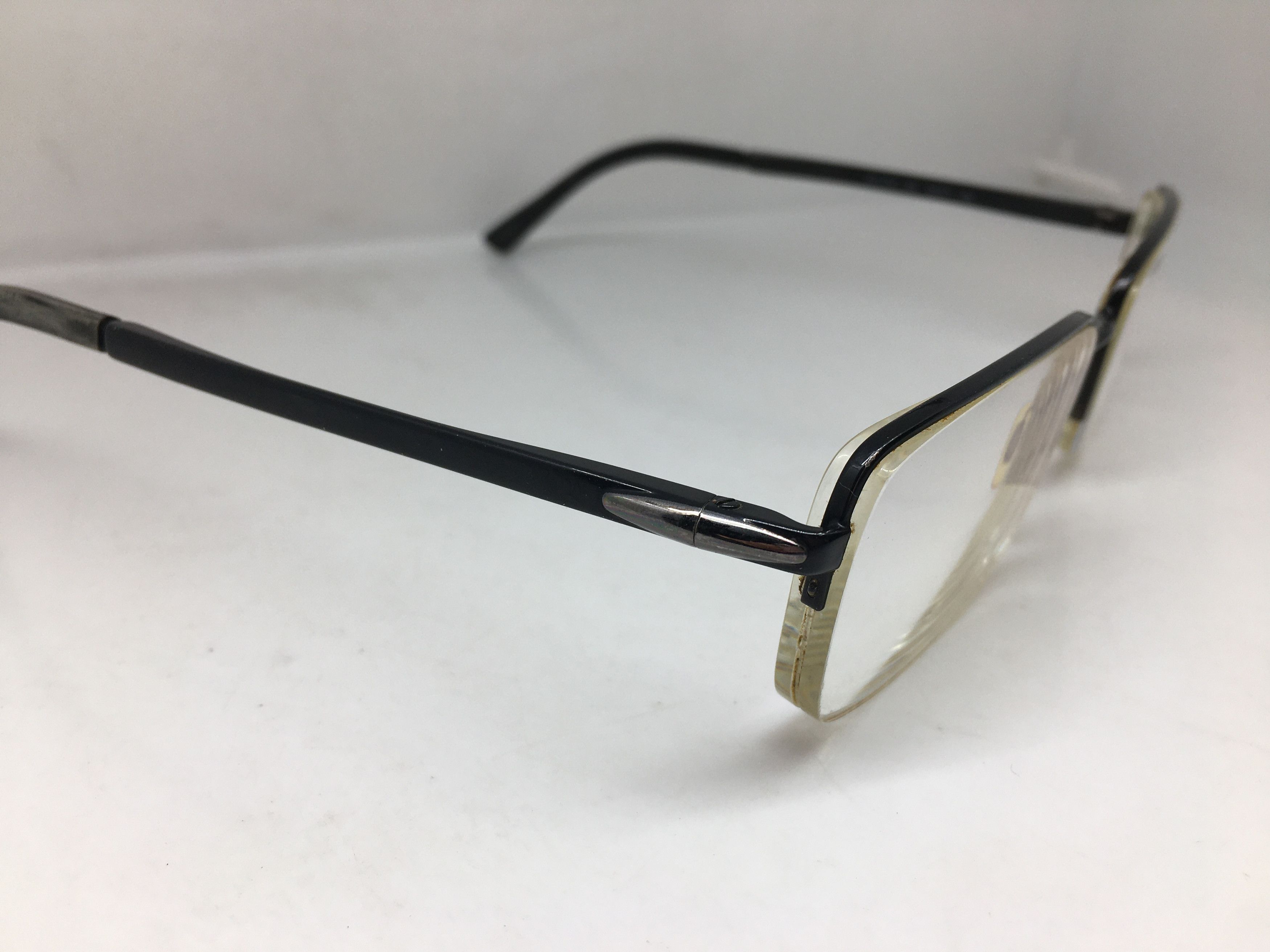 Dolce & Gabbana Dolce & Gabbana Black Alloy Half Rim RX Eyeglasses Frame Size ONE SIZE - 2 Thumbnail