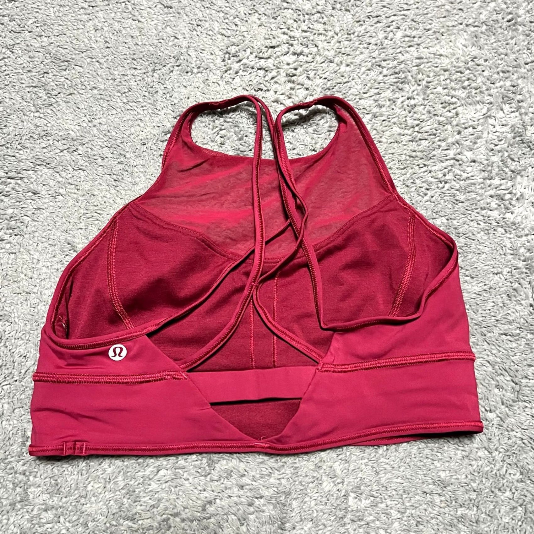 Lululemon Lululemon Sports Bra Red M Size ONE SIZE - 2 Thumbnail
