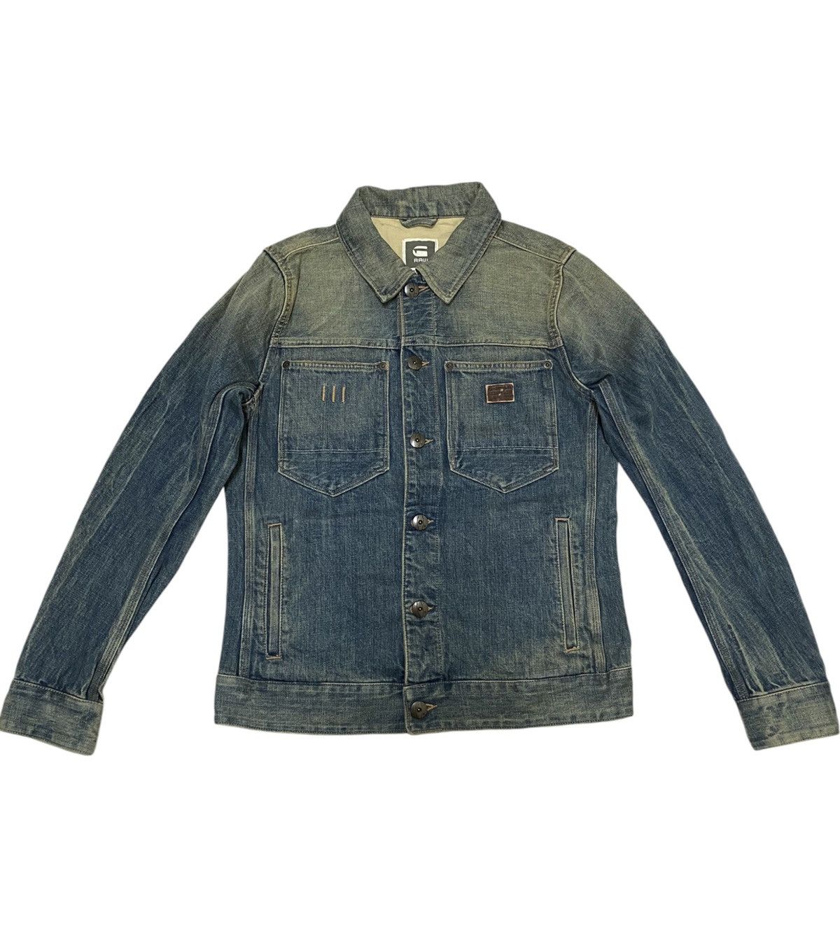 G-Star × Japanese Brand G-Star Raw Trucker Jacket (C3) Size US M / EU 48-50 / 2 - 2 Thumbnail