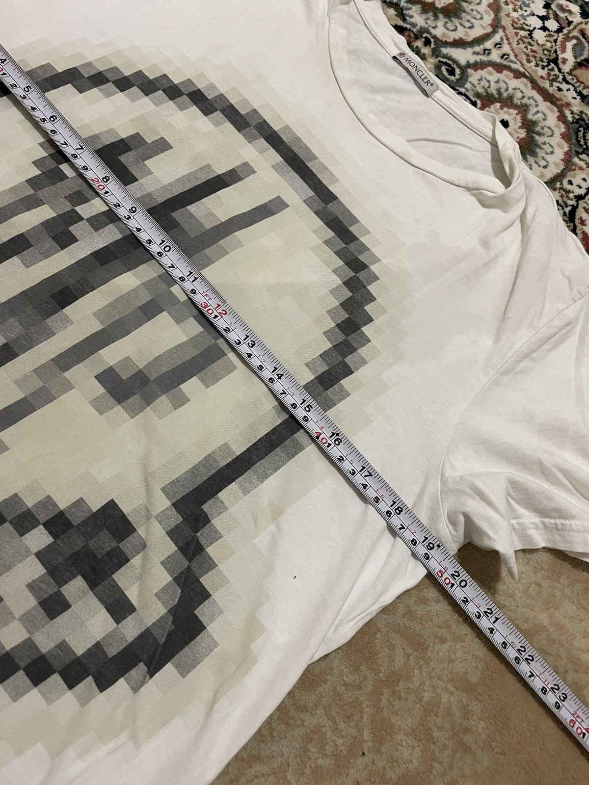 Designer × Moncler Moncler Big Logo Tshirt Size US S / EU 44-46 / 1 - 12 Thumbnail