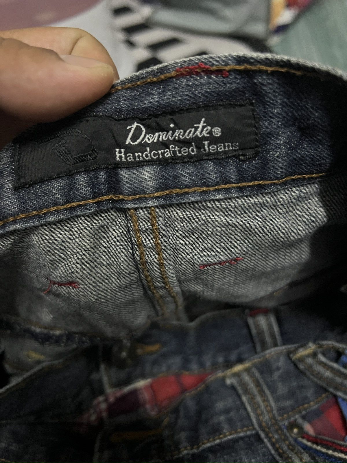Japanese Brand Dominated Double Waist Jeans Size US 34 / EU 50 - 5 Thumbnail