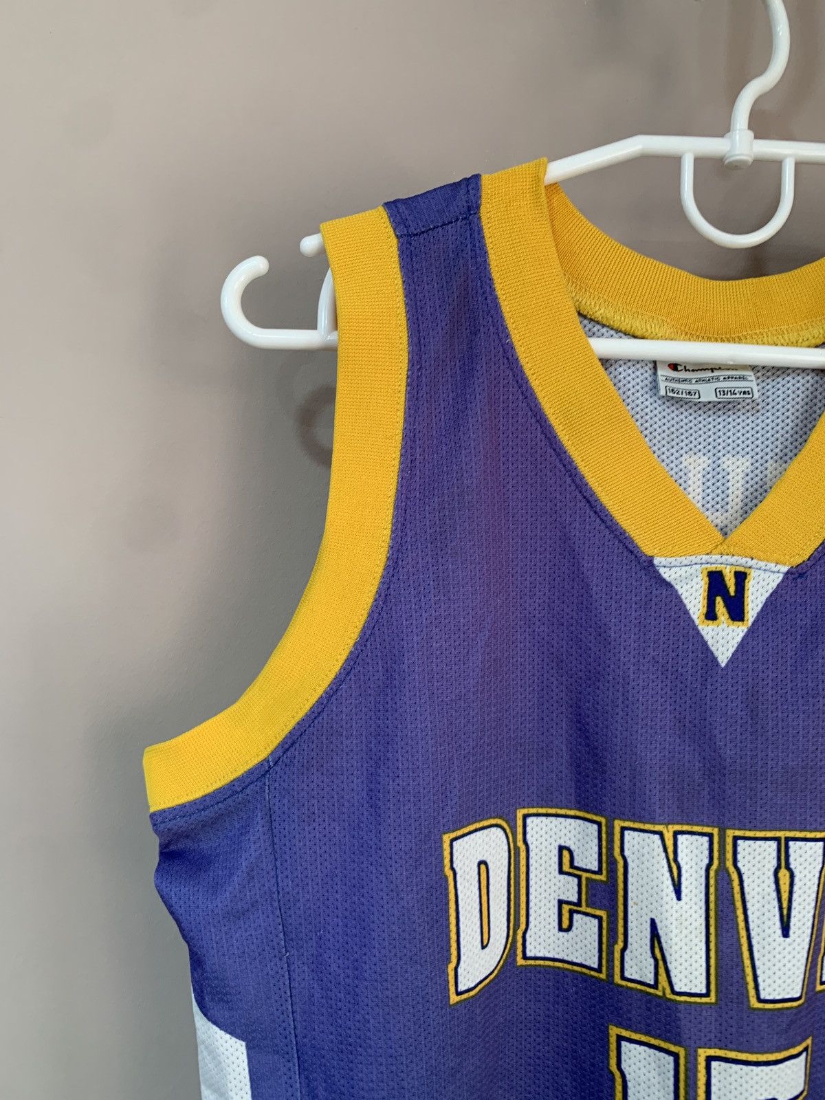 Champion × NBA × Vintage Denver Nuggets Basketball Jersey Vintage NBA ANTHONY #15 Size US S / EU 44-46 / 1 - 3 Thumbnail