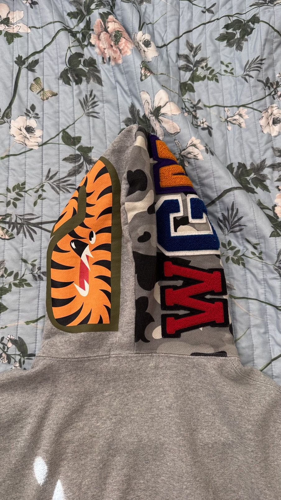 Bape BAPE Grey / White Arctic Camo Zip Up (2008) Size US M / EU 48-50 / 2 - 4 Thumbnail