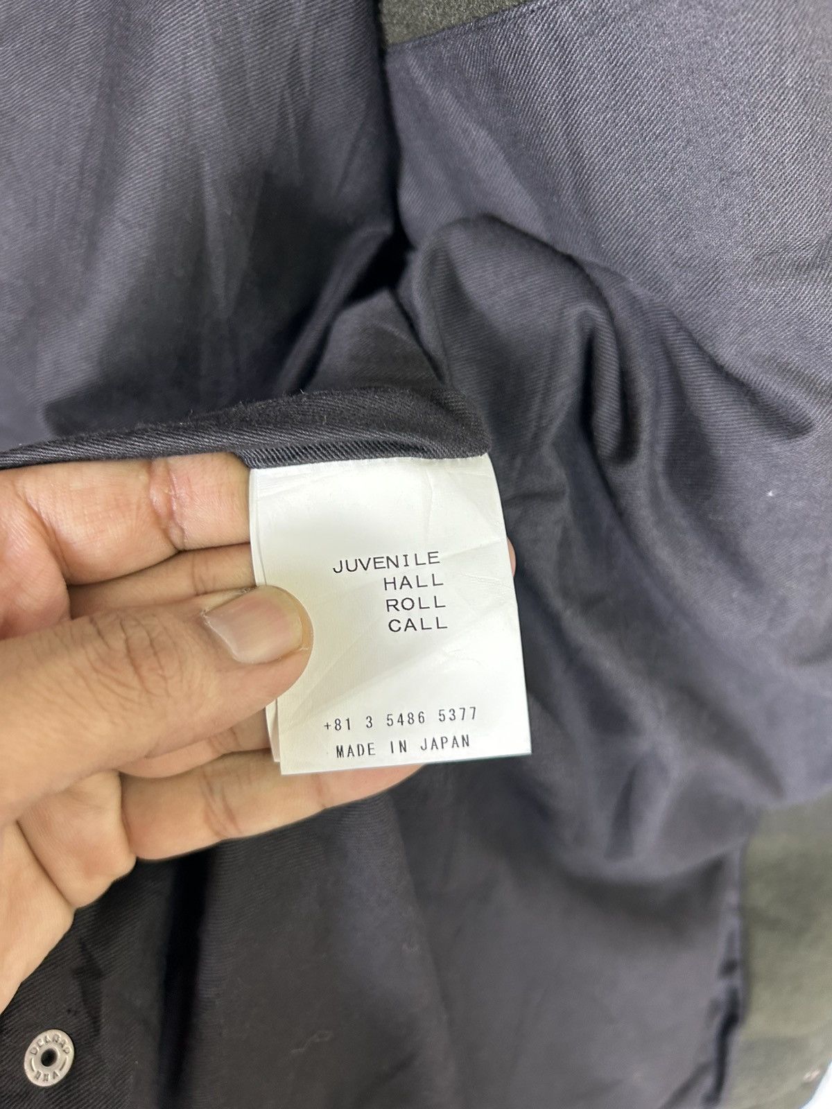 Japanese Brand 🔥Juvenile Hall Roll Call Wool Button Jacket Size US S / EU 44-46 / 1 - 11 Thumbnail