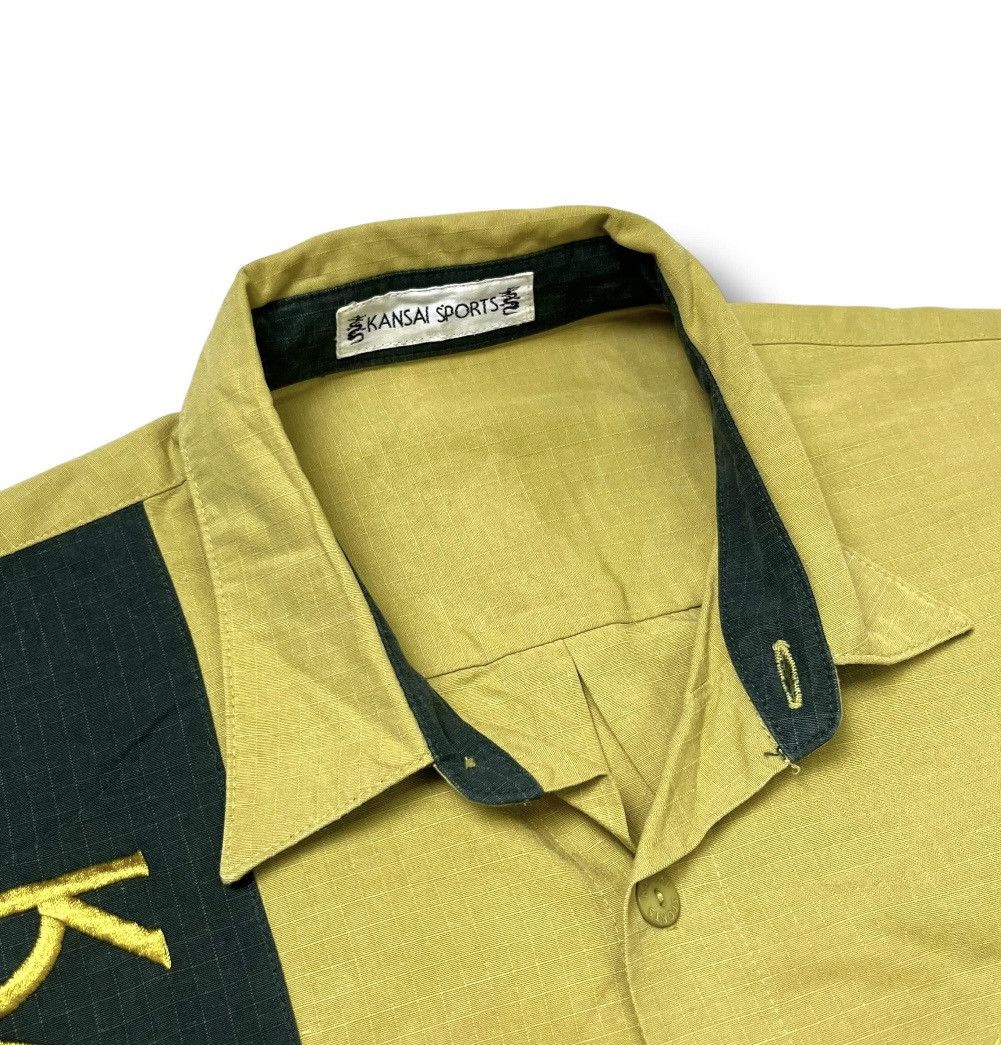 Japanese Brand 🔥Vintage Kansai Sport Long Sleeve Shirt Size US M / EU 48-50 / 2 - 2 Thumbnail