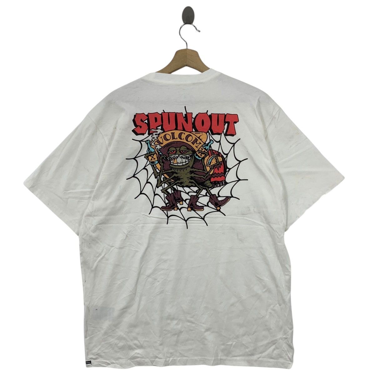 Volcom VOLCOM SPUN OUT SKATEBOARD Relax Fit Tee Shirt Top Size US XL / EU 56 / 4 - 5 Thumbnail